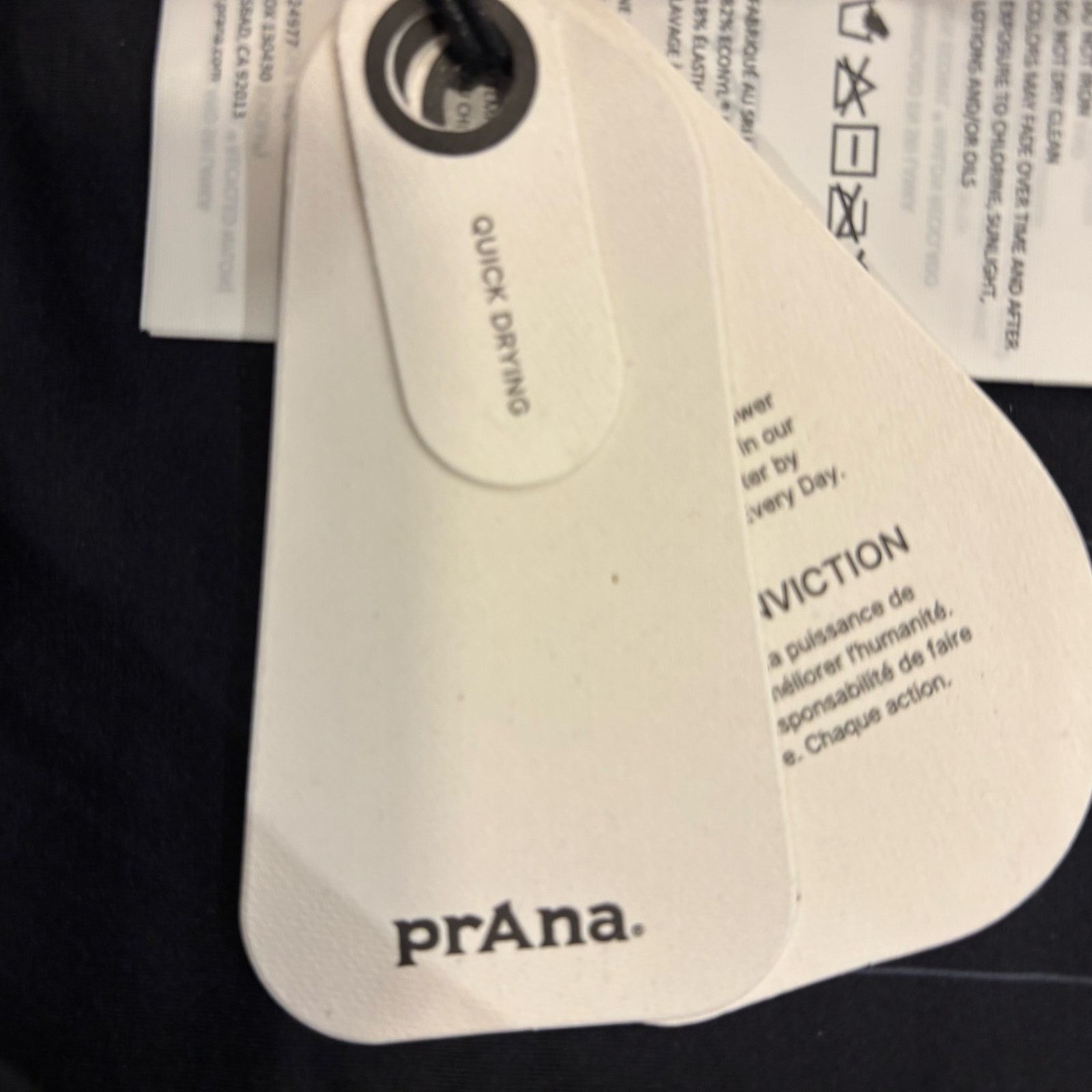 Prana PRANA NWT Black Summer Wave Swim Bottom, Size, XL Size XL / US 12-14 / IT 48-50 - 10 Thumbnail