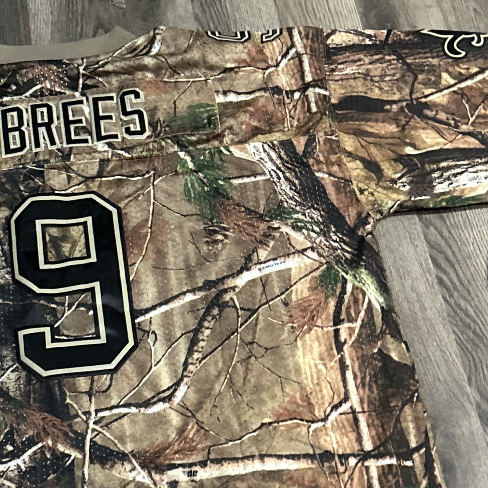 Nike Men’s 52 On Field #9 Brees Saints Real Tree Nike Jersey NWT Size US L / EU 52-54 / 3 - 23 Thumbnail