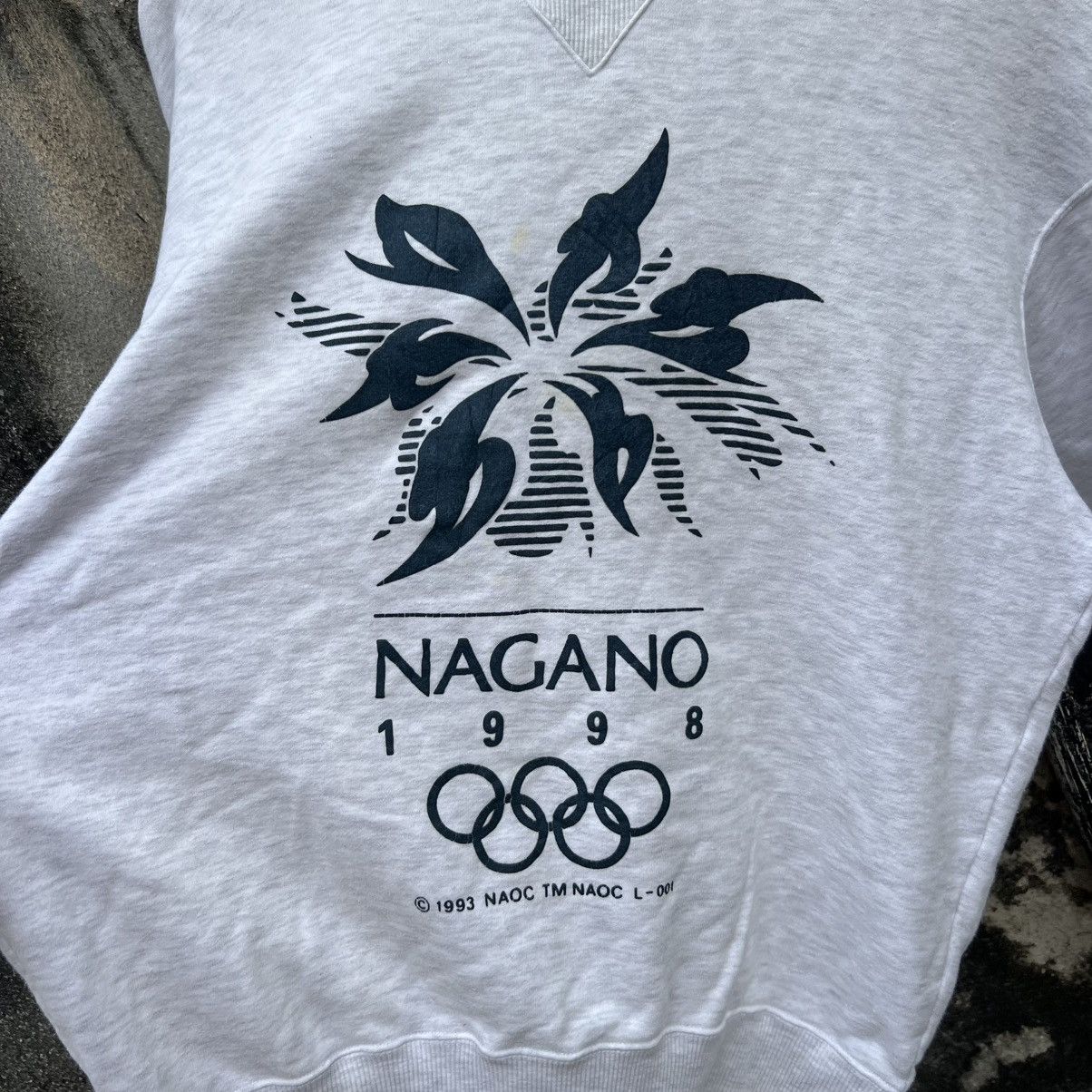 Vintage “VINTAGE” 1998 OLYMPIC WINTER/NAGANO CREWNECK Size US XL / EU 56 / 4 - 5 Thumbnail