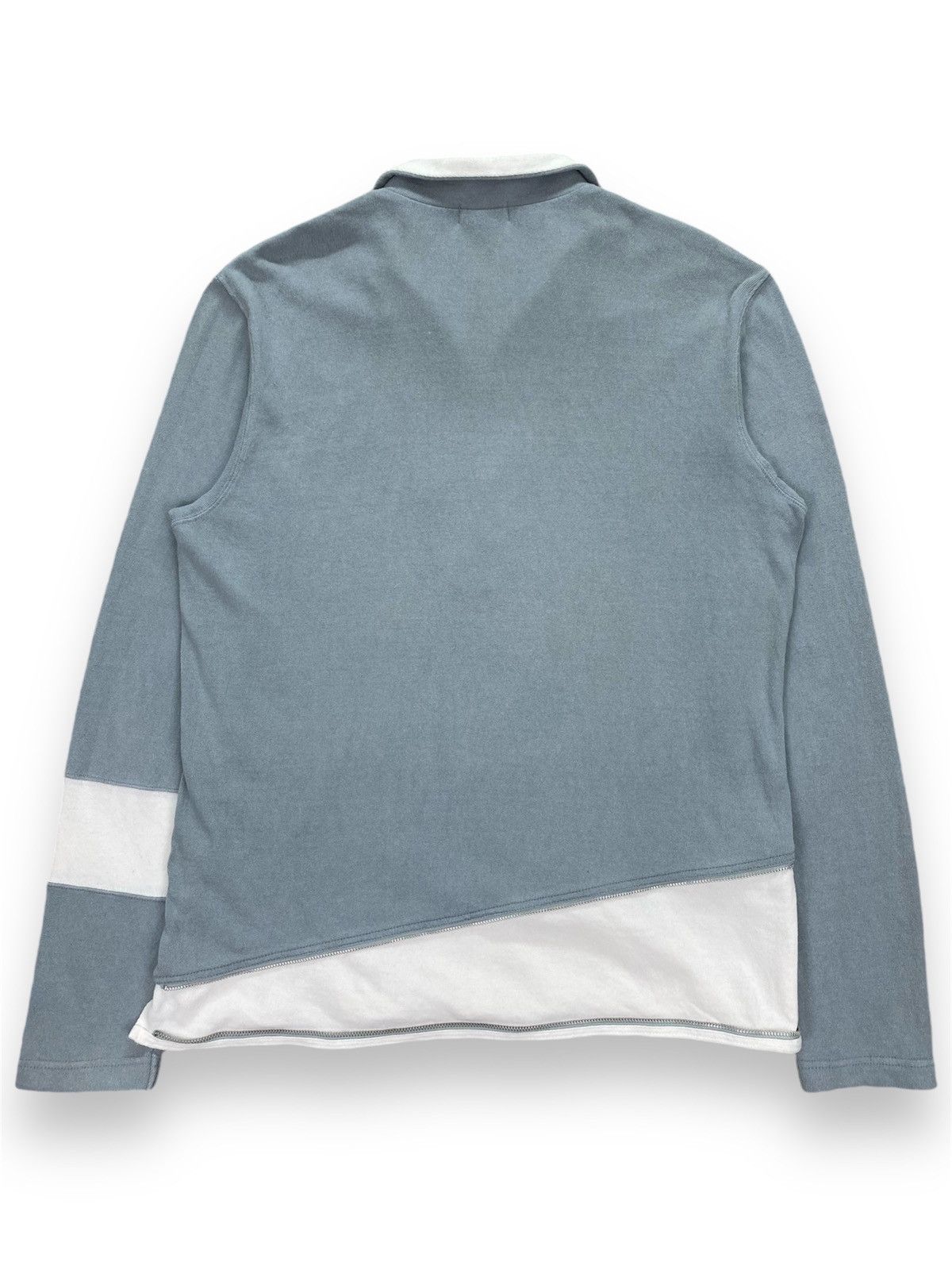 Japanese Brand Jun Men Half Zip Shirt Size US S / EU 44-46 / 1 - 3 Thumbnail