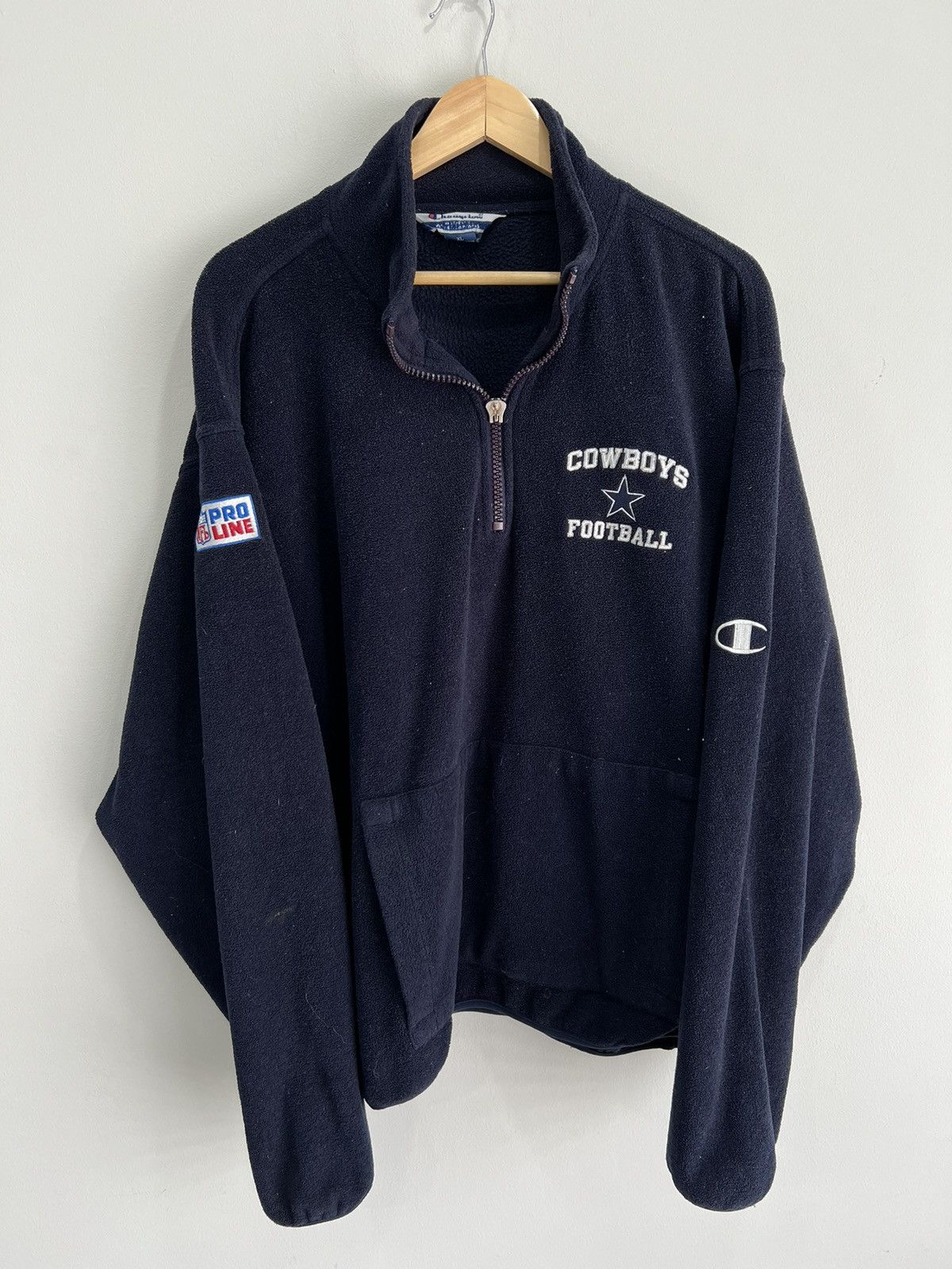 Vintage Vintage Dallas Cowboys Fleece Sweater zip football nfl shirt Size US XL / EU 56 / 4 - 1 Thumbnail
