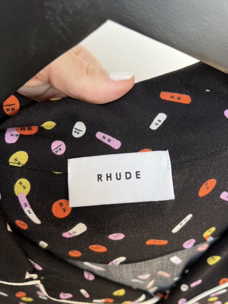 Rhude Rhude Pills Camp Collar Contract Piping Shirt Size US XL / EU 56 / 4 - 3 Thumbnail