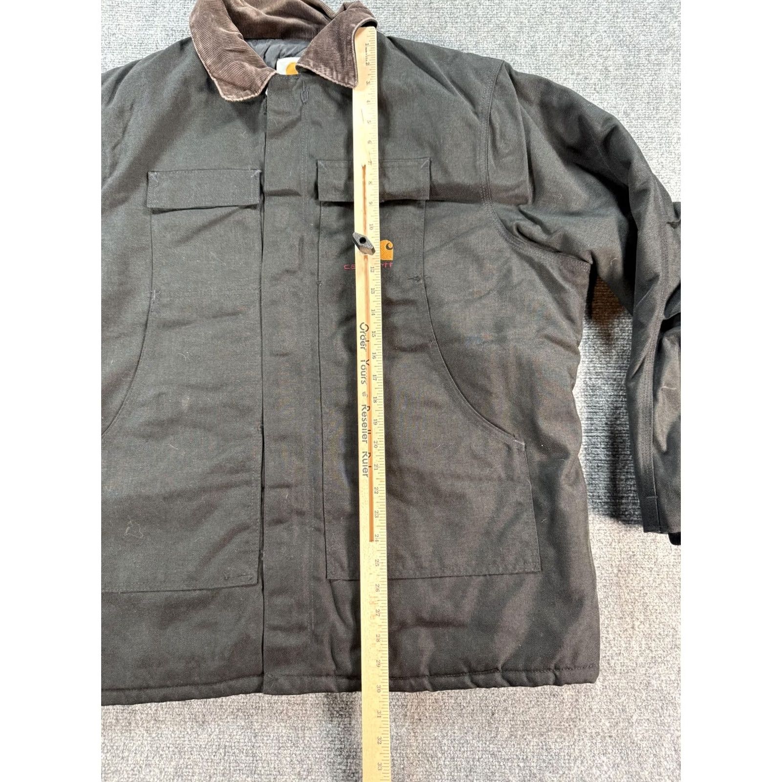 Carhartt VINTAGE Carhartt Chore Coat Mens XL Black Duck Quilted Lined 90s Size US S / EU 44-46 / 1 - 6 Thumbnail