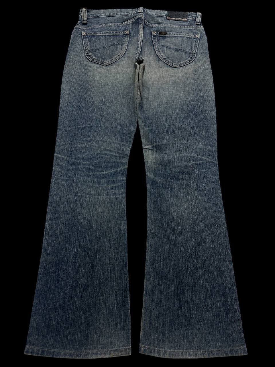 FLARE Vintage 90s Lee Faded Distressed Thrashed Bootcut Jean