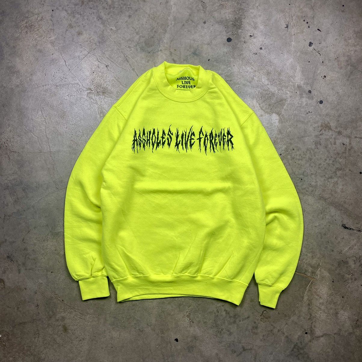Other Assholes Live Forever Gothic Crewneck Size US S / EU 44-46 / 1 - 1 Thumbnail