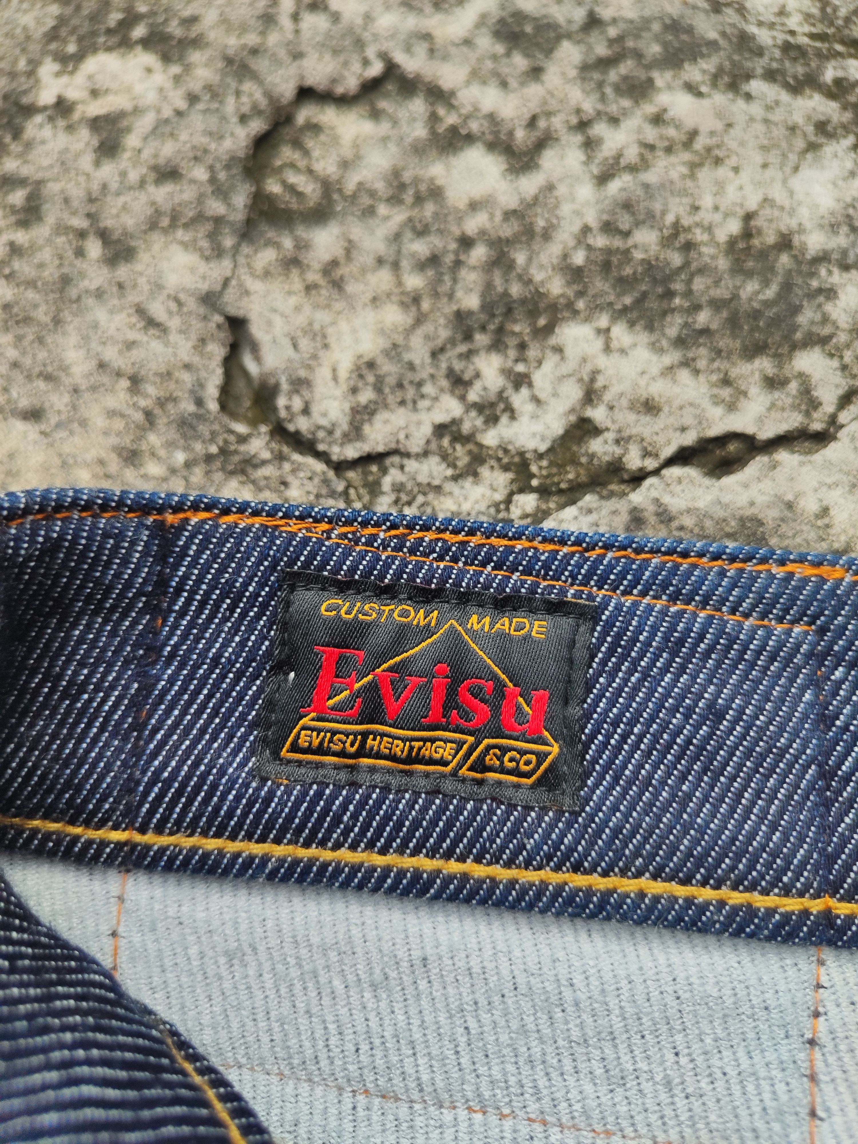 Evisu Evisu Daicock Baggy Cut Size US 34 / EU 50 - 11 Thumbnail