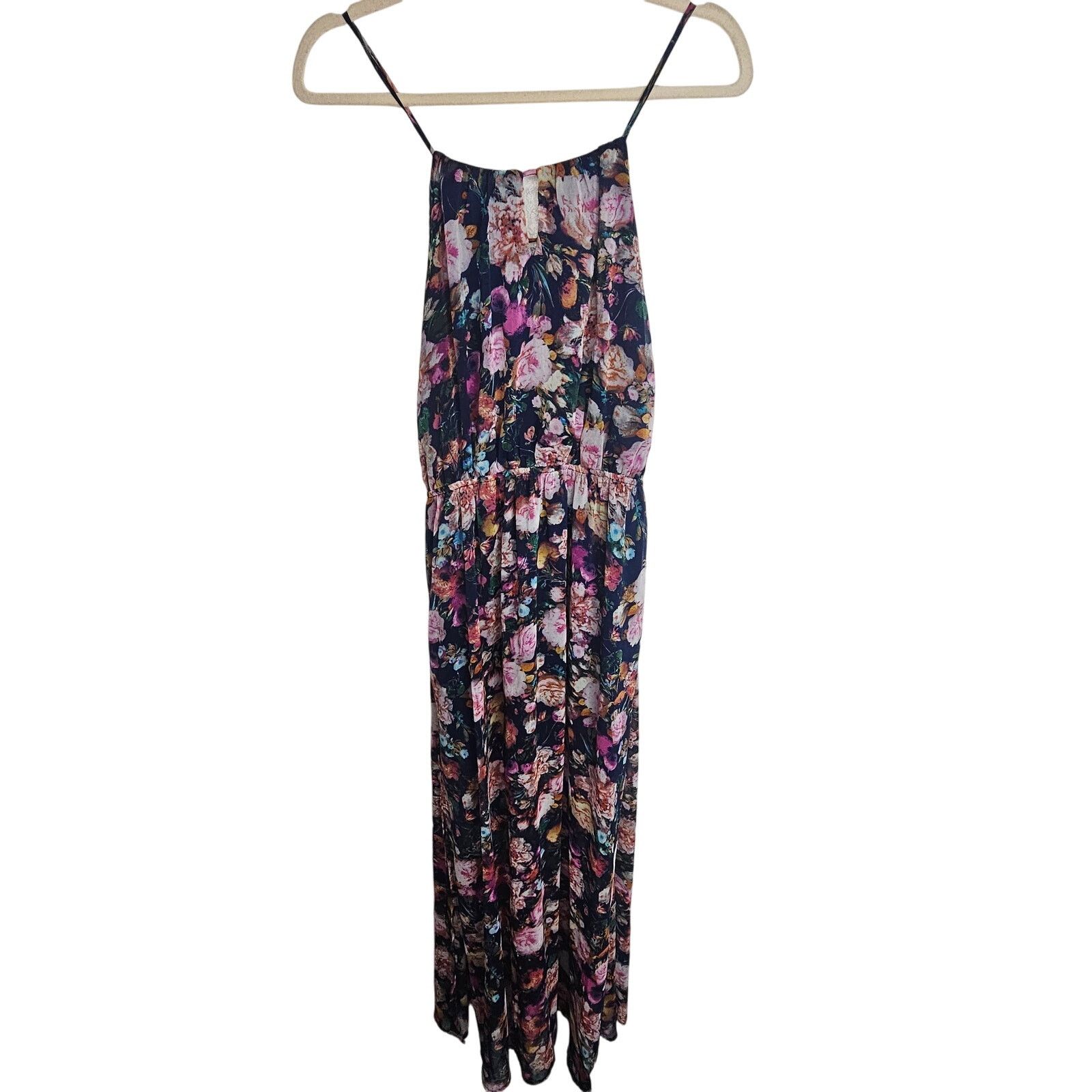 FABI Fate Womens Floral Ruby Maxi Dress Size S Wedding Guest Size S / US 4 / IT 40 - 1 Thumbnail