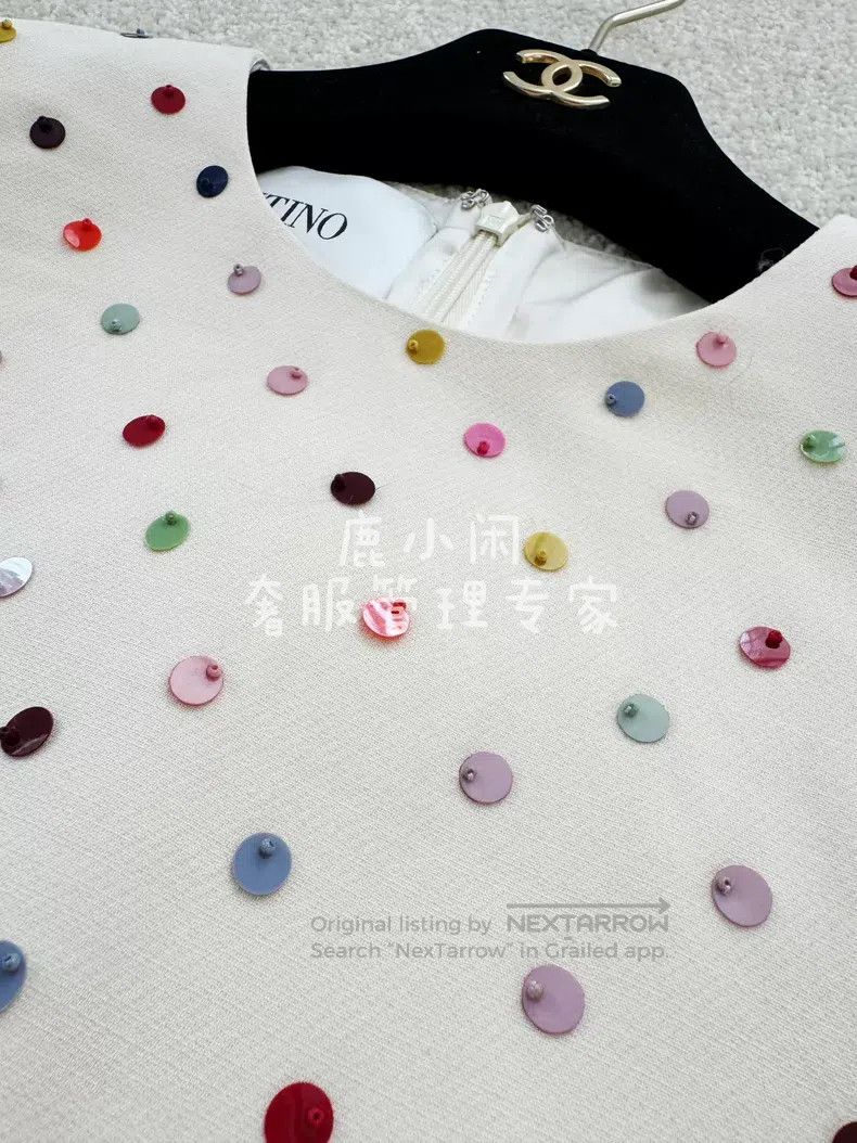 Valentino Valentino Colorful sequin polka dot dress Size XS / US 0-2 / IT 36-38 - 5 Thumbnail