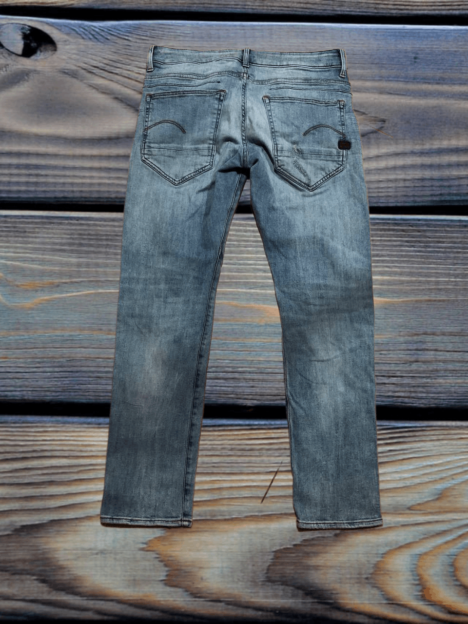 G-Star G-Star Raw D-Staq Denim Stretch Slim Fit Button Fly Jeans Size US 32 / EU 48 - 1 Thumbnail