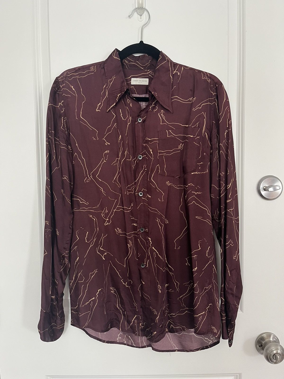 Dries Van Noten Dries Van Noten SS15 Richard Haynes Dancer Print Shirt Size US S / EU 44-46 / 1 - 1 Thumbnail