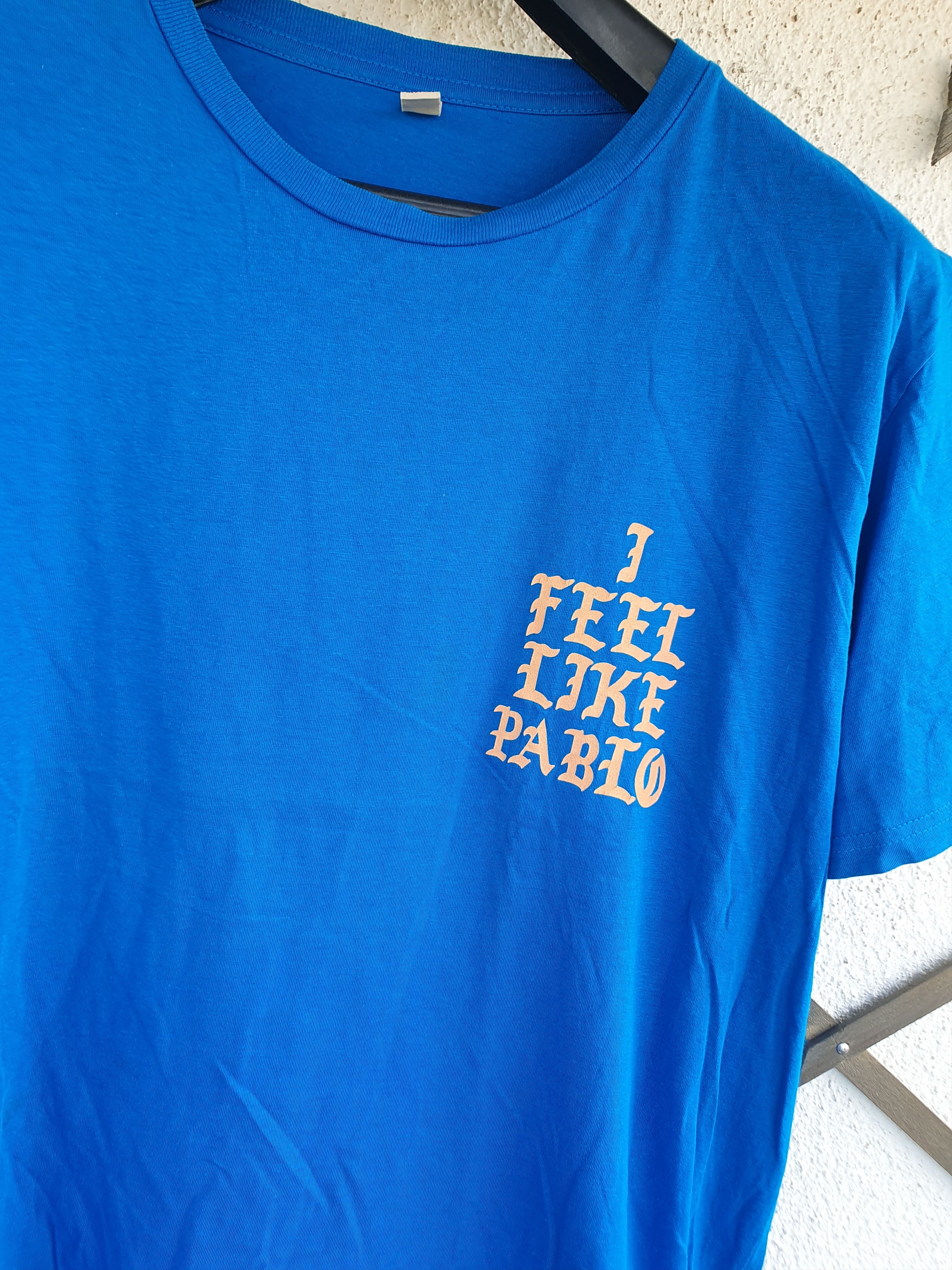 Rap Tees Kanye West The Life Of Pablo I Feel Like Pablo t-shirt sz L? Size US L / EU 52-54 / 3 - 4 Thumbnail