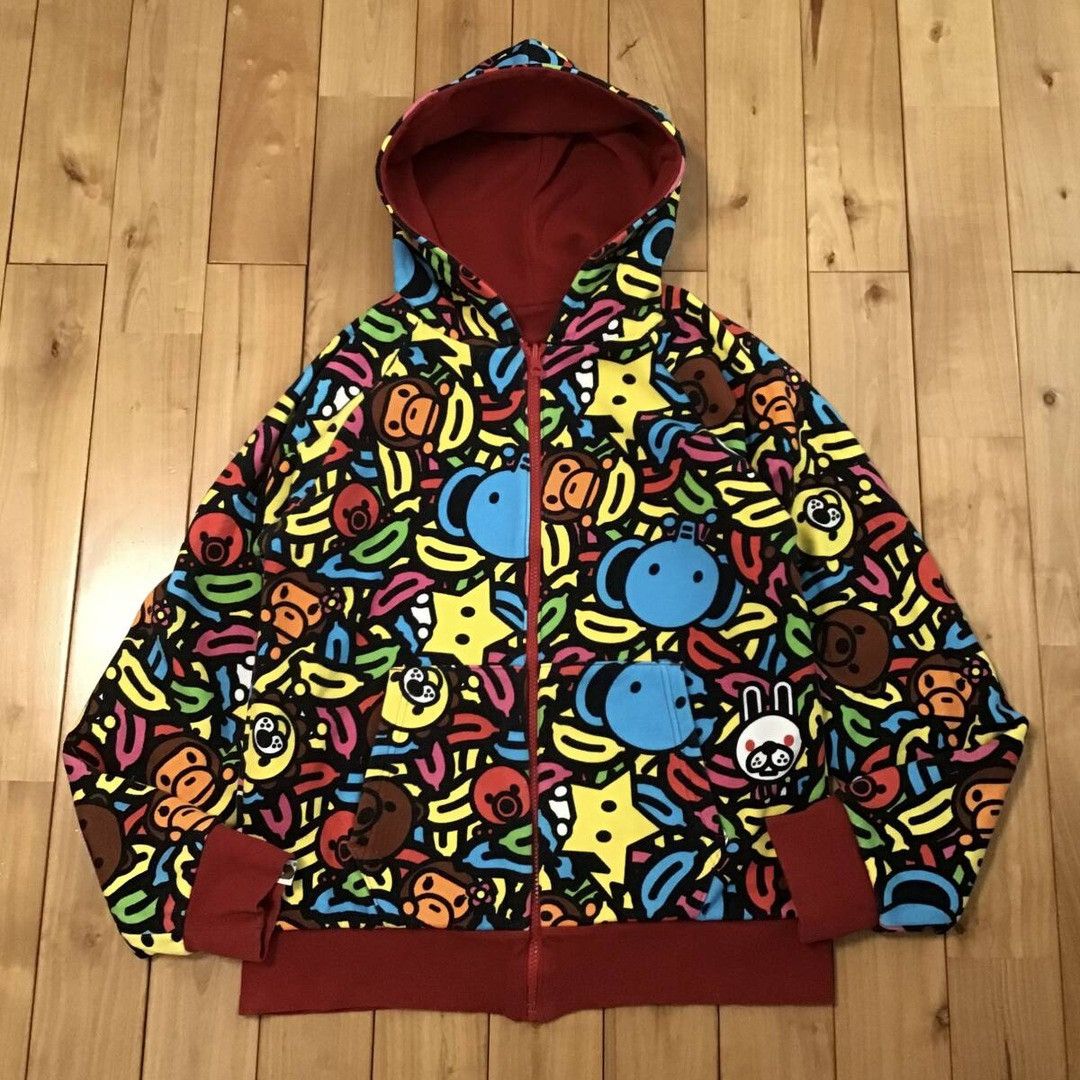 Bape × Nigo 🔥Reversible🔥 BAPE Milo Animal Safari zip hoodie APE NIGO Size US M / EU 48-50 / 2 - 2 Thumbnail