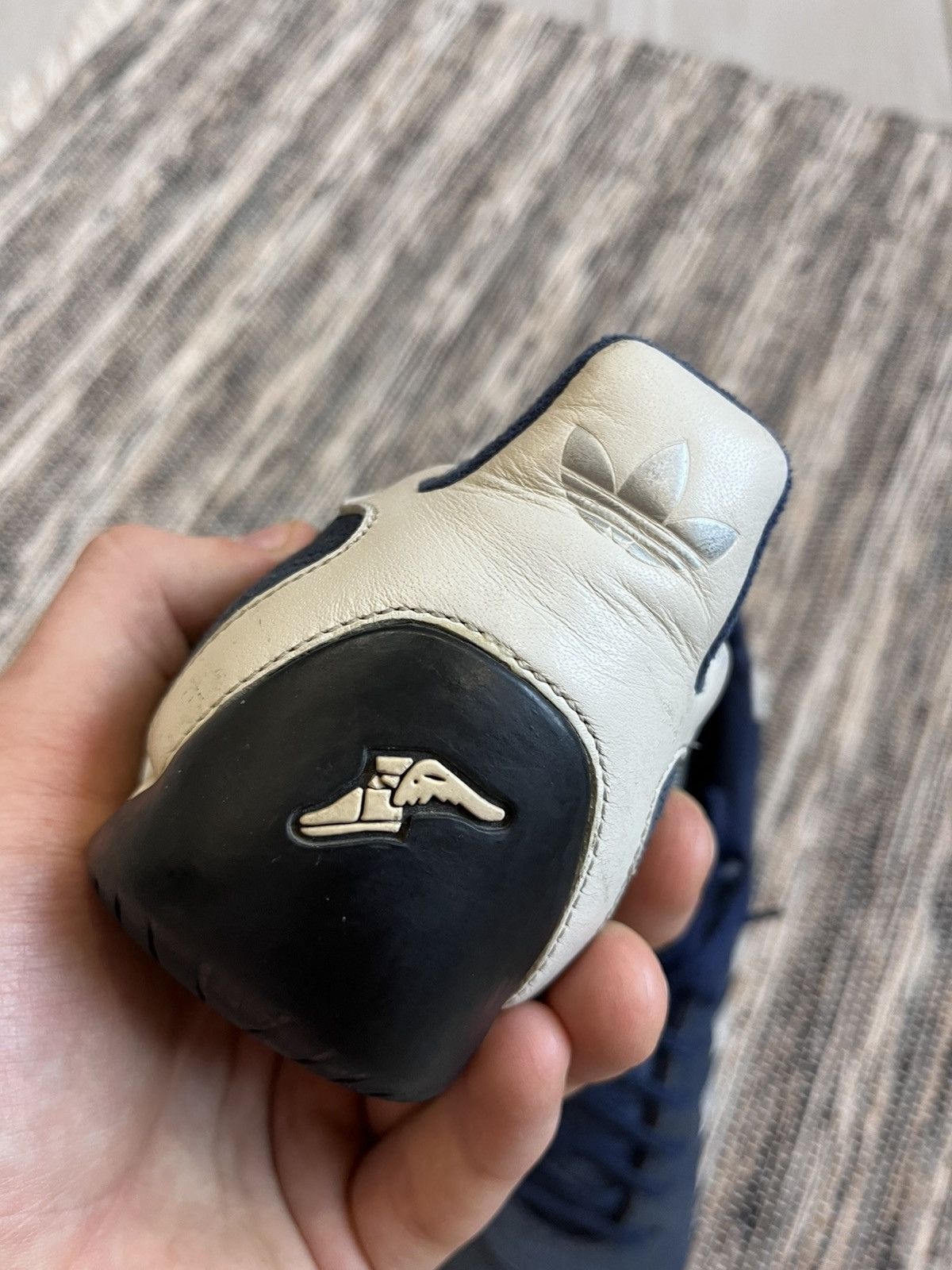 Adidas × Vintage Vintage Adidas tuscany GoodYear Sneakers F1 Moto Racing Navy Size US 7 / EU 40 - 10 Thumbnail