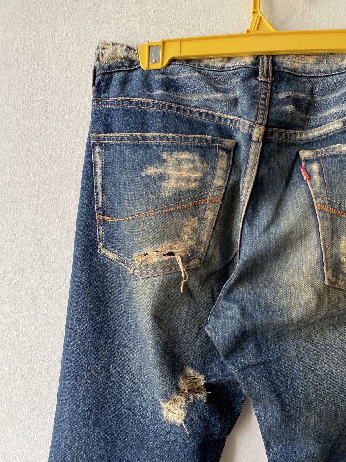 Japanese Brand Japanese Brand Made In Heaven Distressed Denim Size US 30 / EU 46 - 11 Thumbnail