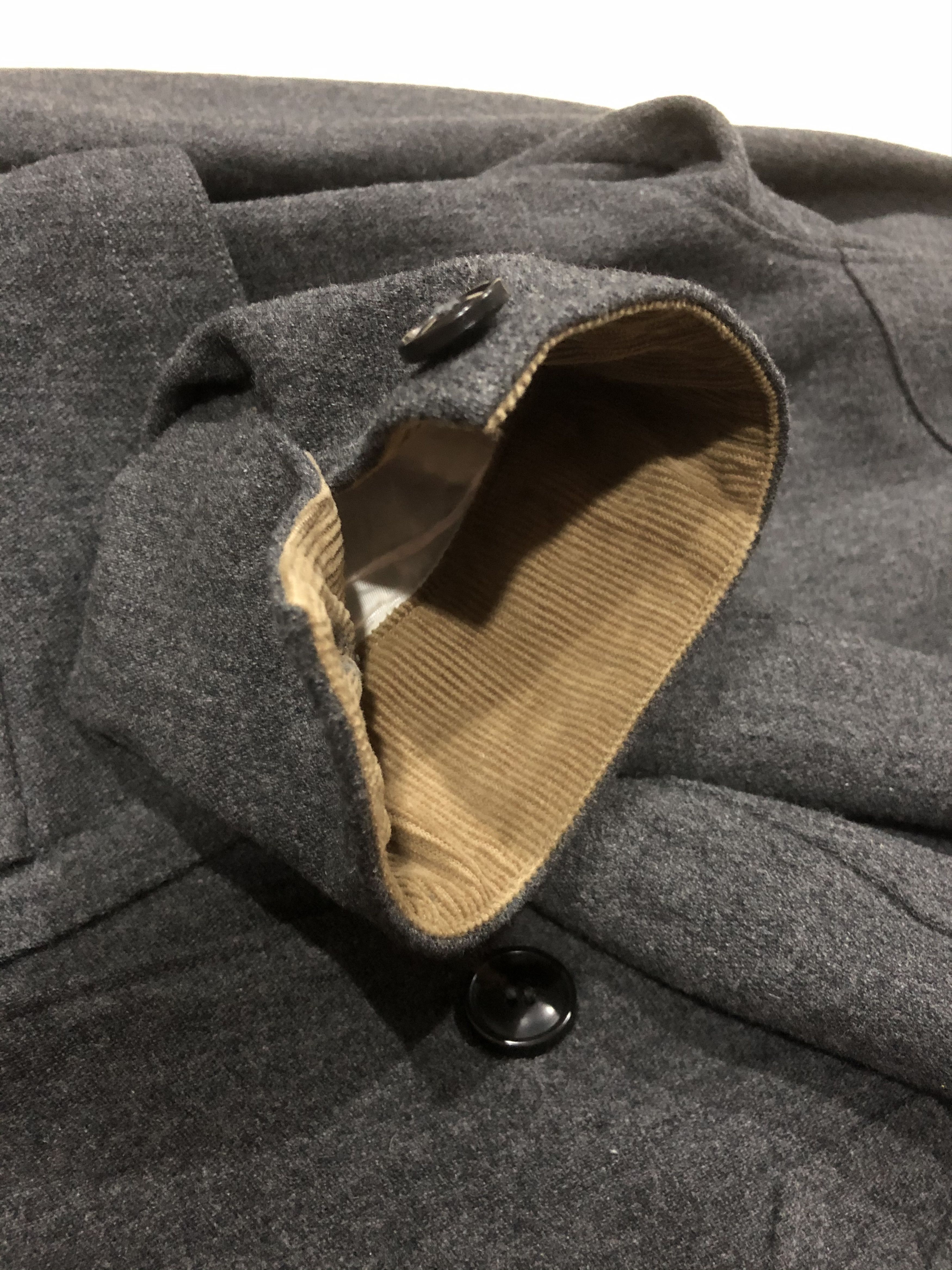 Harris Tweed H.UNIT Store Label Natural Broken Twill Wool Hunting Jacket Size US L / EU 52-54 / 3 - 10 Thumbnail