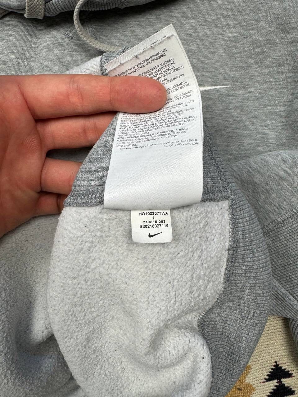 Nike × Vintage Vintage Nike Hoodie Size US L / EU 52-54 / 3 - 7 Thumbnail