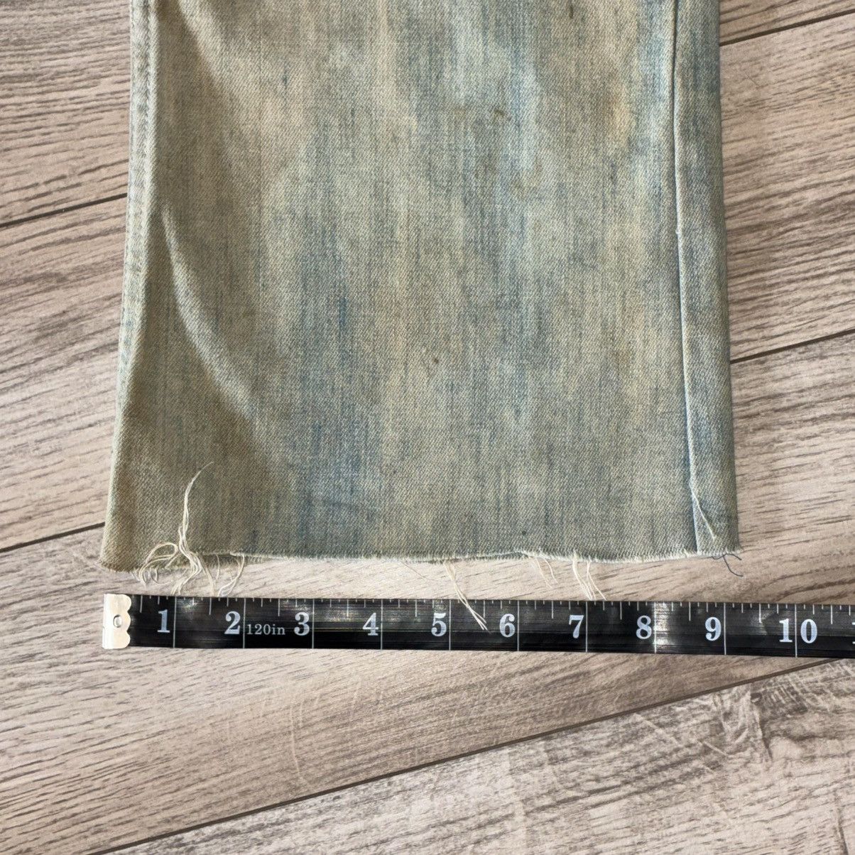 Other 60s/70s distressed faded denim jeans Size US 30 / EU 46 - 9 Thumbnail
