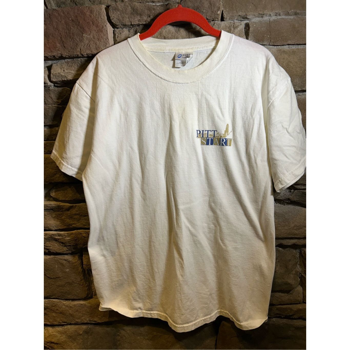 Vintage Size L - Vintage Y2K Pitt start Tshirt university of Pittsbu Size US L / EU 52-54 / 3 - 1 Thumbnail