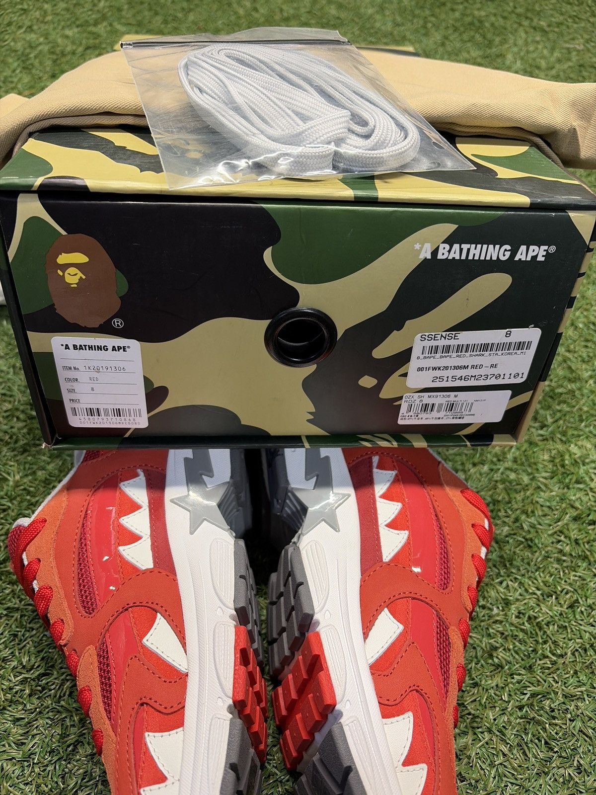 Bape A bathing ape Shark STA #3 “korea” size 8 Size US 8 / EU 41 - 7 Thumbnail