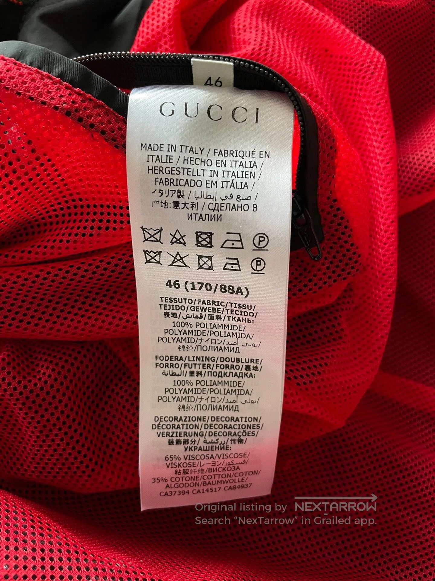 Gucci Gucci 2020FW Nylon Coat. Size US S / EU 44-46 / 1 - 6 Thumbnail