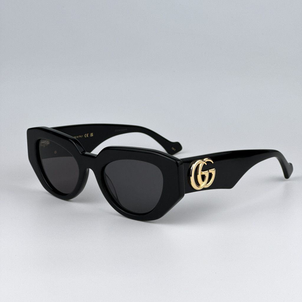 Gucci NEW Gucci GG1544S 002 Burgundy Brown Women Oval Sunglasses Size ONE SIZE - 8 Thumbnail