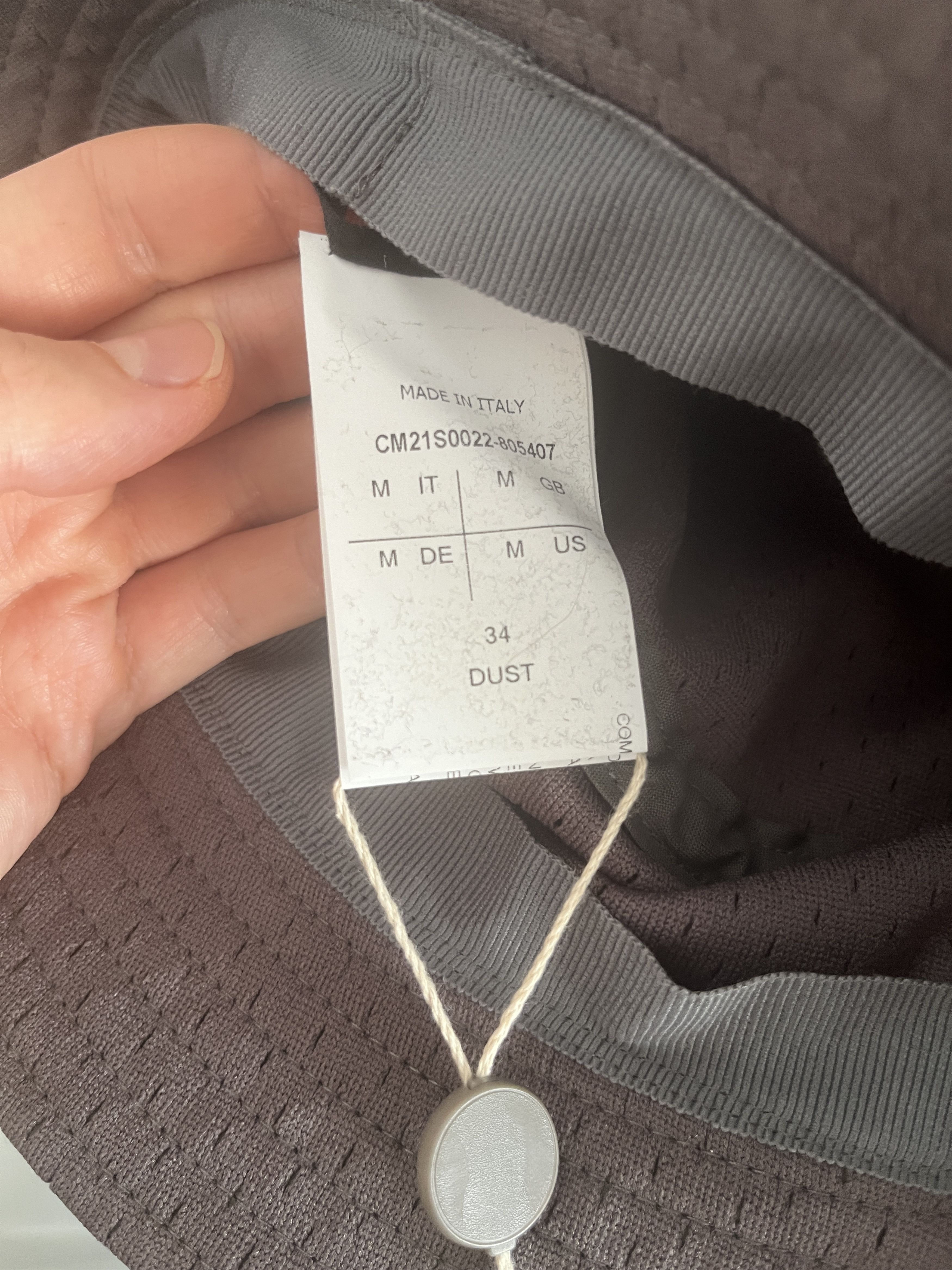 Champion × Rick Owens Gilligan Hat Mesh 805407 Size ONE SIZE - 4 Thumbnail