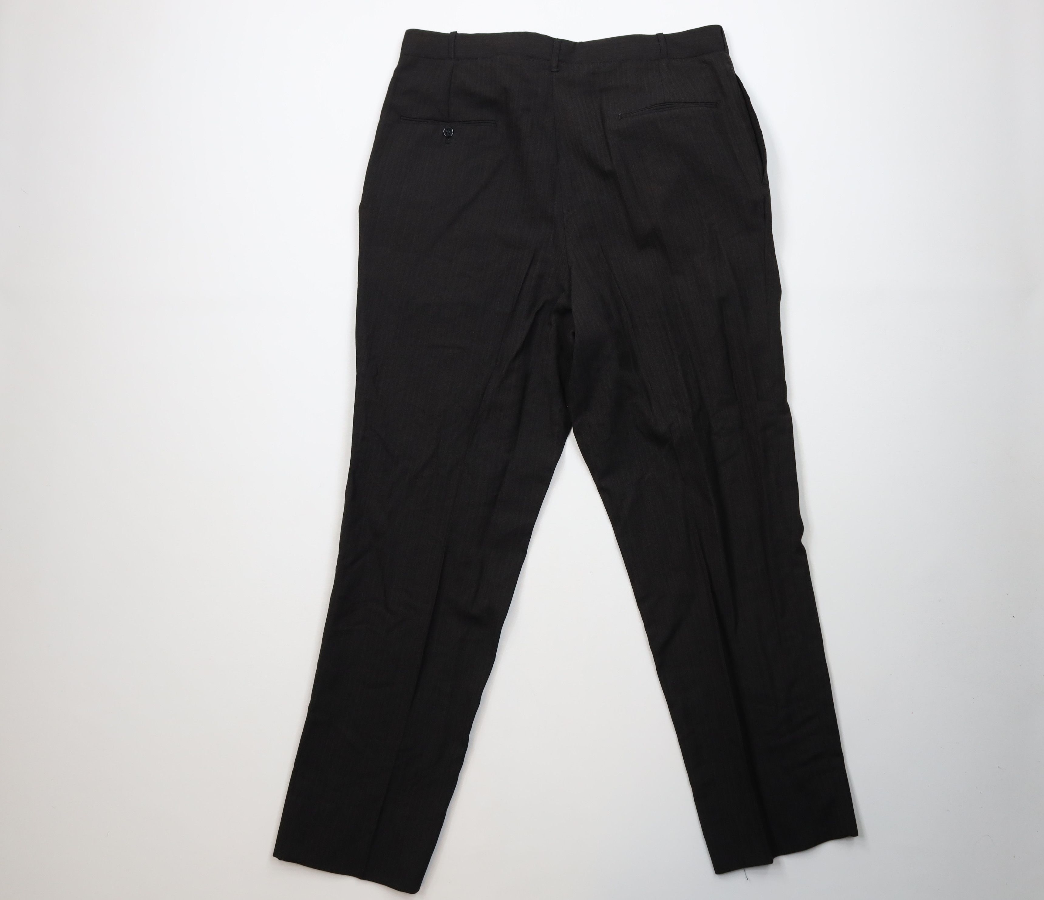 Vintage Vintage 50s Rockabilly Gabardine Chino Pants Trousers USA Size US 36 / EU 52 - 7 Thumbnail