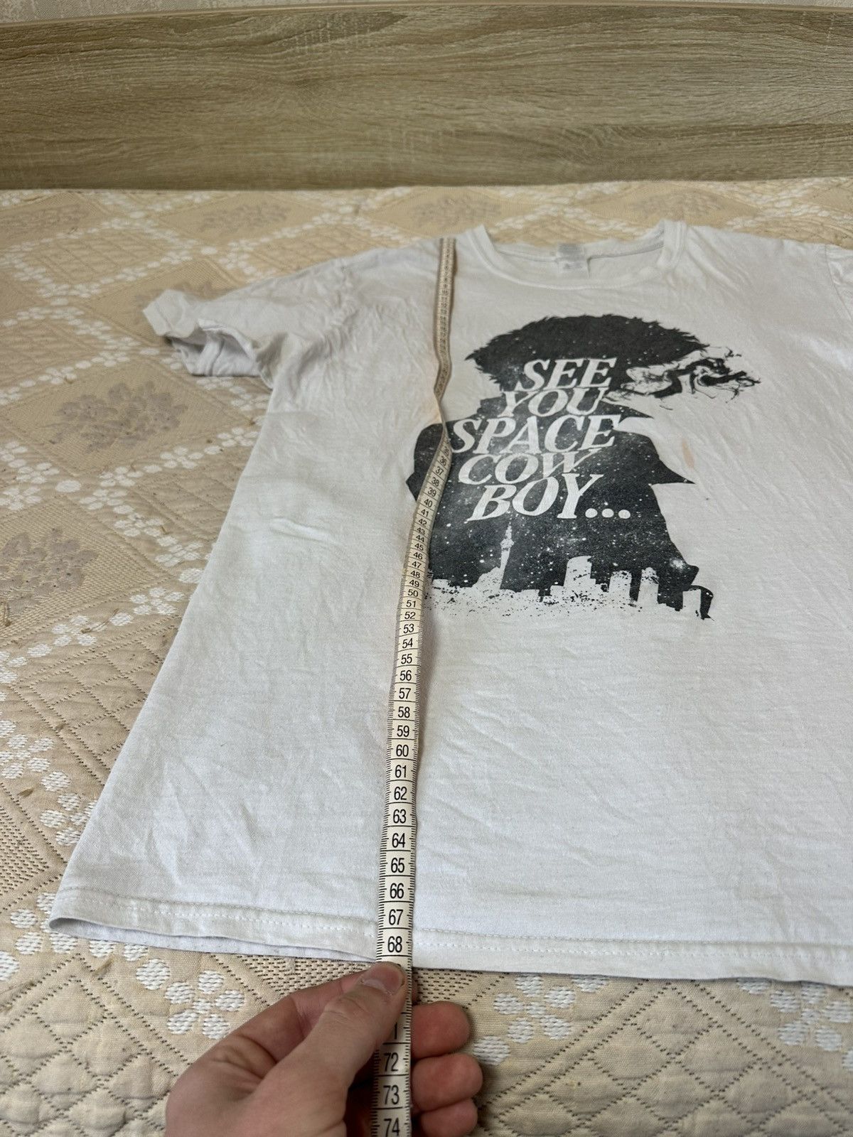 Anime 🔥 Space Cowboy Bebop Anime Vintage T Shirt Cartoon Manga Size US L / EU 52-54 / 3 - 10 Thumbnail