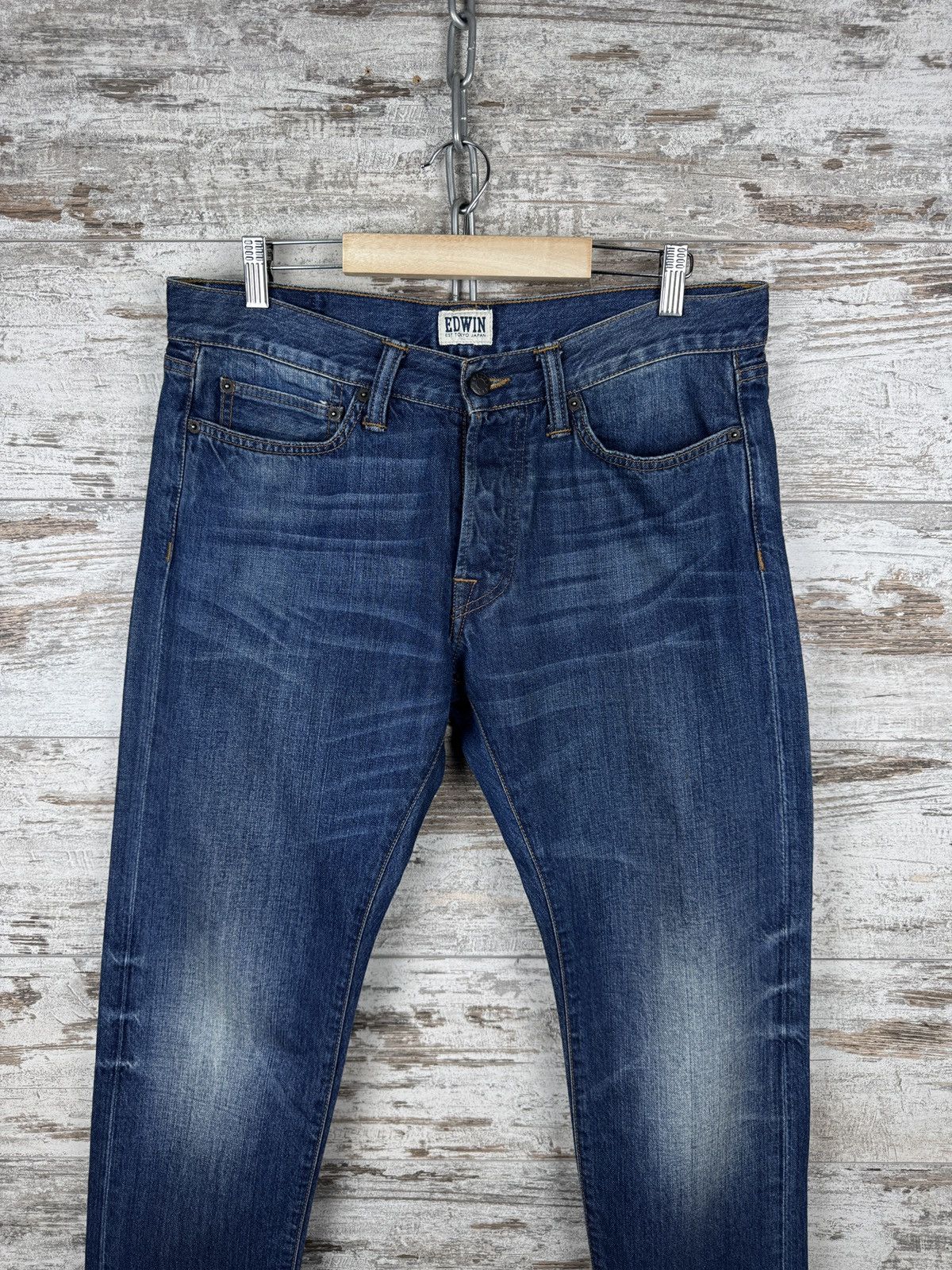 Edwin Mens Vintage Edwin Javanese denim jeans pants size 31/32 y2k Size US 31 - 2 Thumbnail