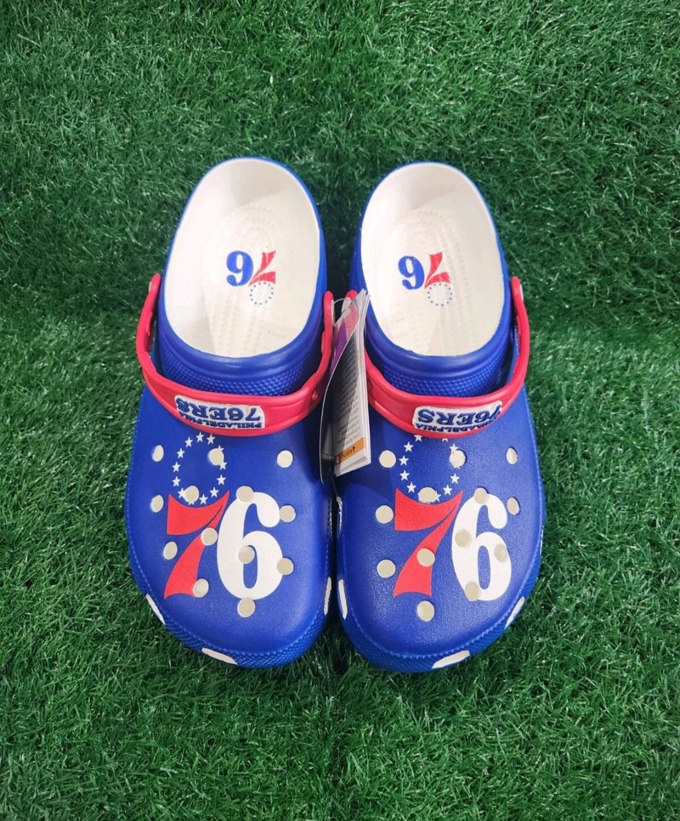 Crocs Crocs NBA 76ers clog NWT size 8 men's or 10 women's Size US 8 / EU 41 - 2 Thumbnail