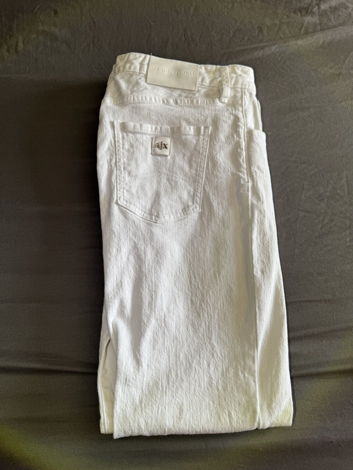Armani Exchange White MENS Armani exchange jeans 32 SLIM Size US 32 / EU 48 - 3 Thumbnail
