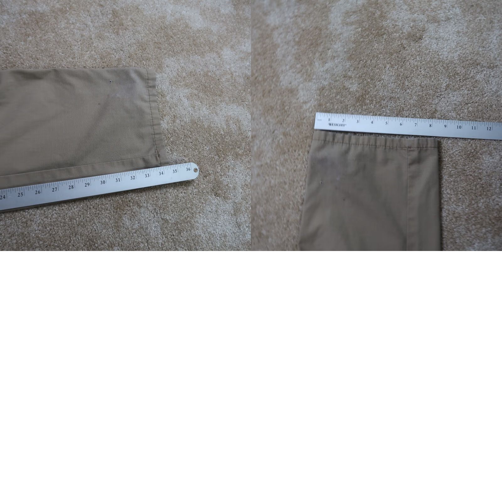 Vintage 5.11 Tactical Pants Men 32x36 Cargo Pants Distressed Beige Workwear Casual Size US 32 / EU 48 - 9 Thumbnail
