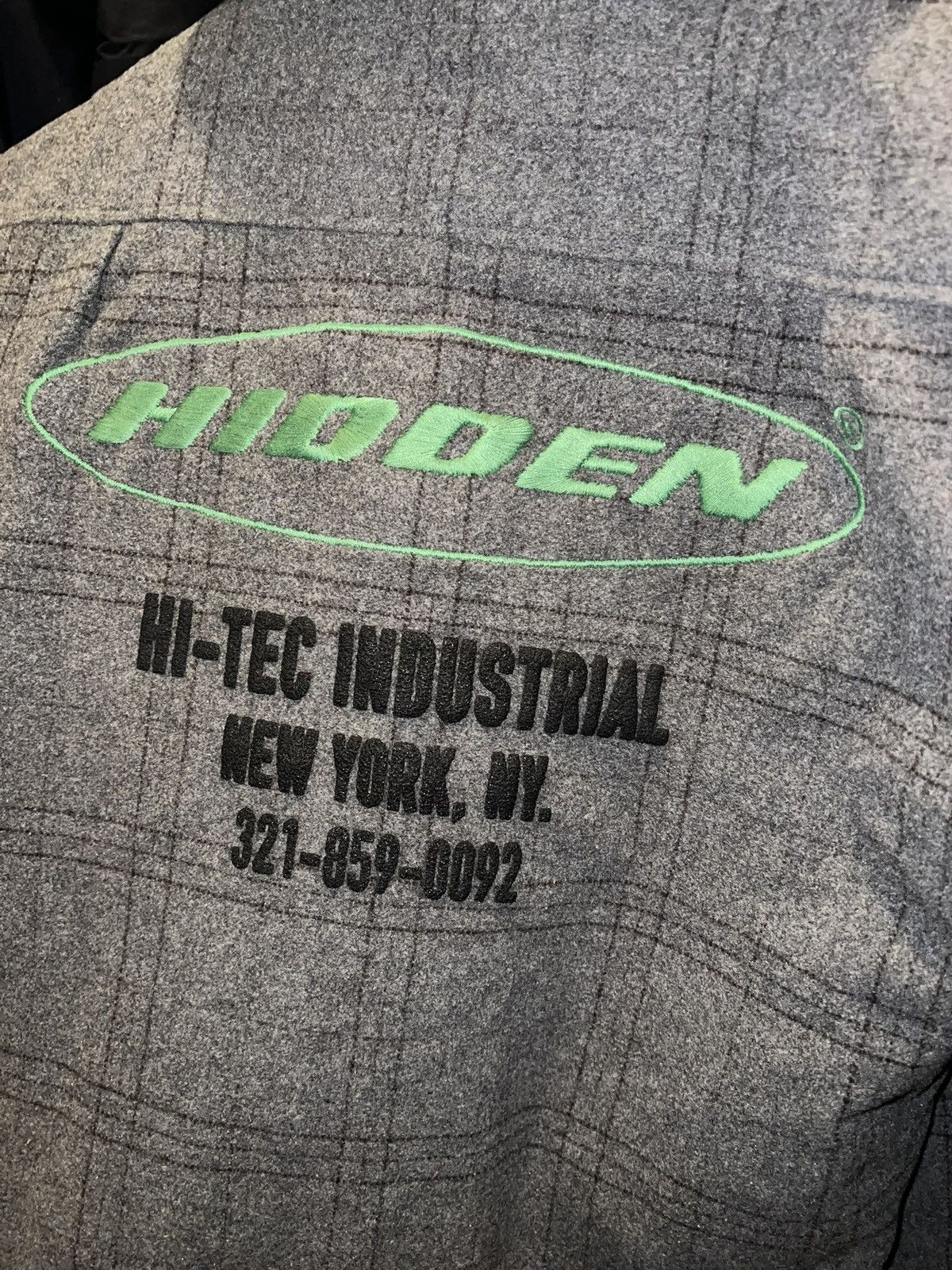 HIDDEN Hidden NY Charcoal Flannel Jacket Size US M / EU 48-50 / 2 - 2 Thumbnail