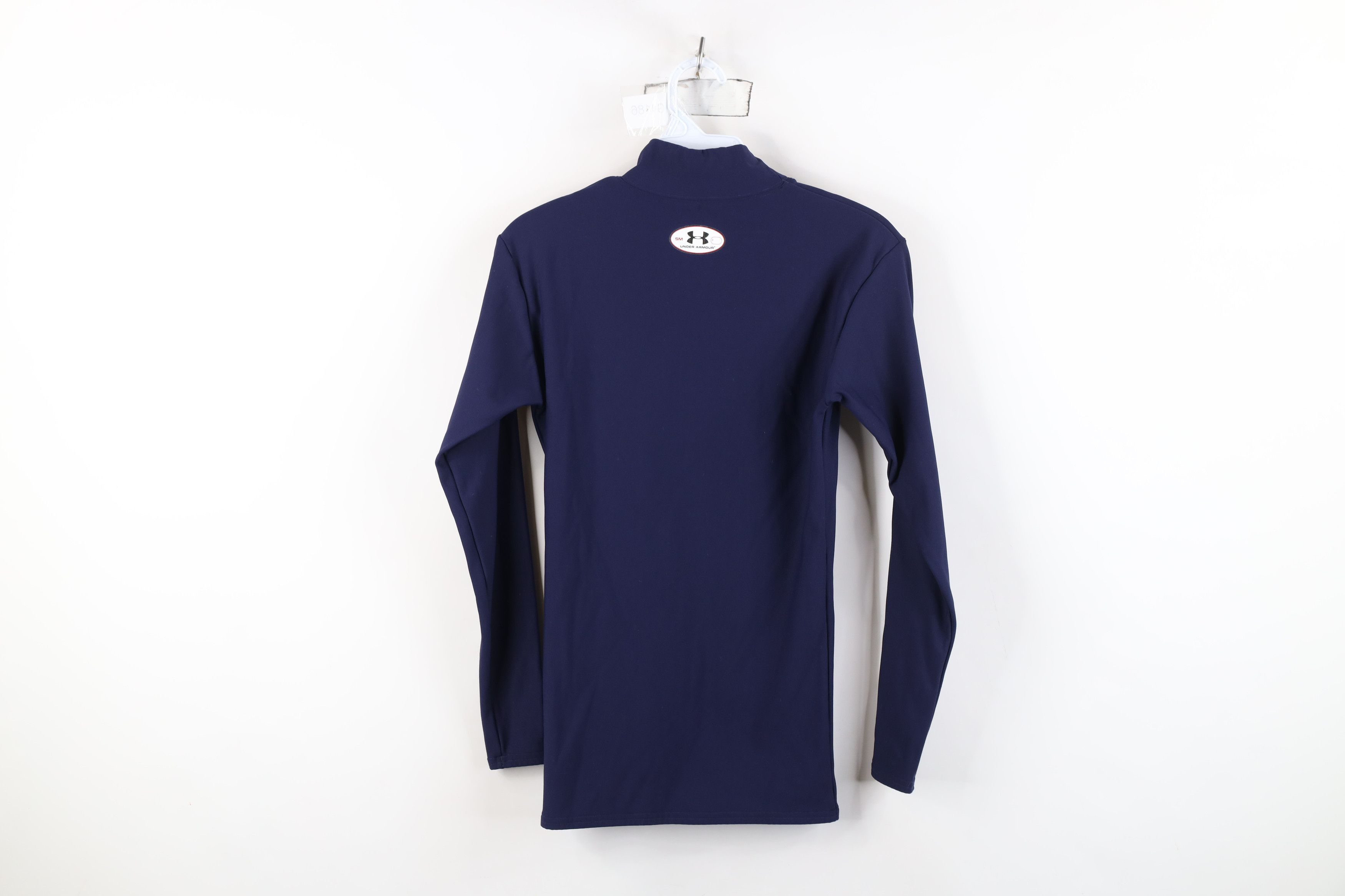 Under Armour Under Armour Compression Mock Neck Training T-Shirt Blue Size US S / EU 44-46 / 1 - 12 Thumbnail