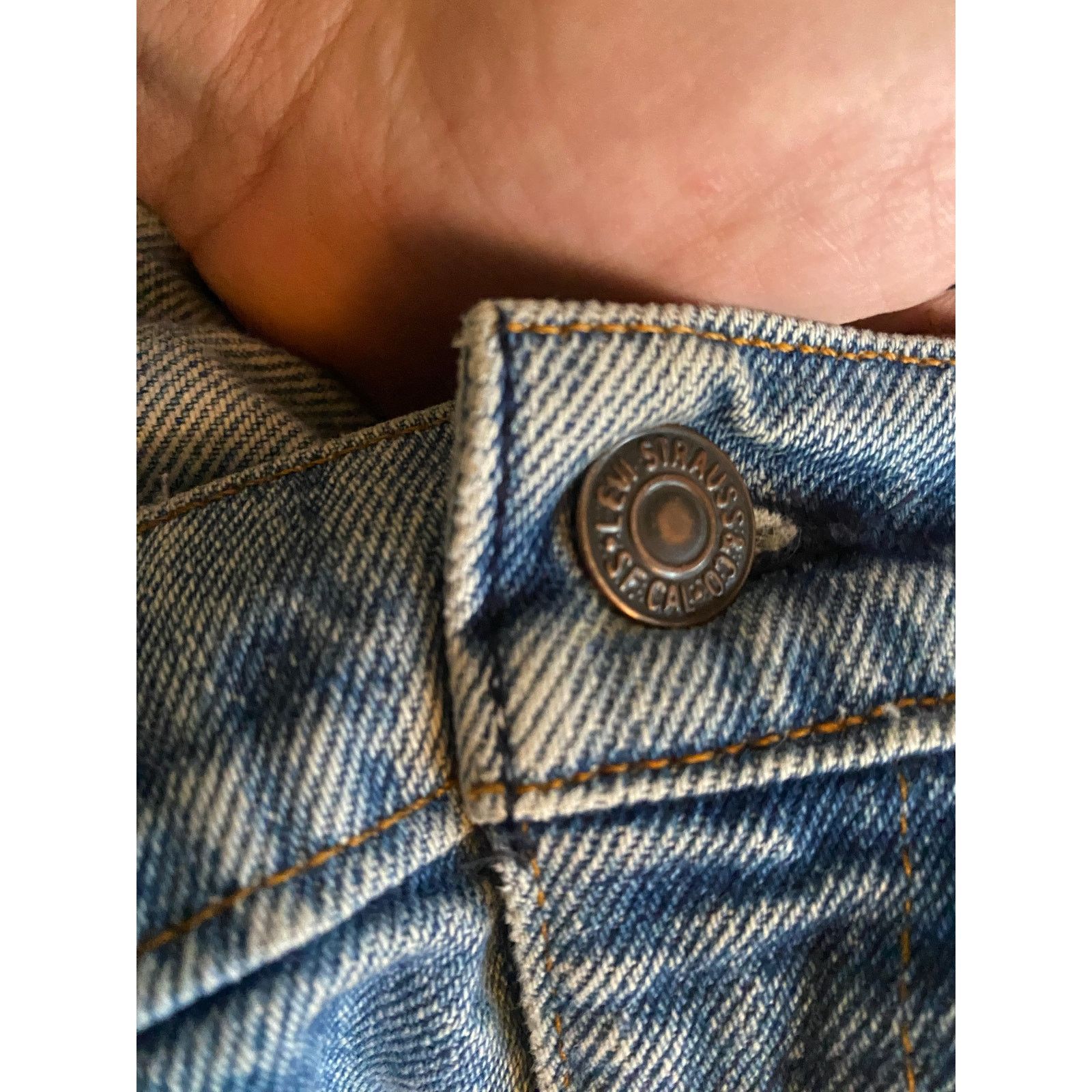 Levi's × Vintage Vintage orange tab Levi’s 530 A 38(36) x 29 straight leg Size US 36 / EU 52 - 4 Thumbnail