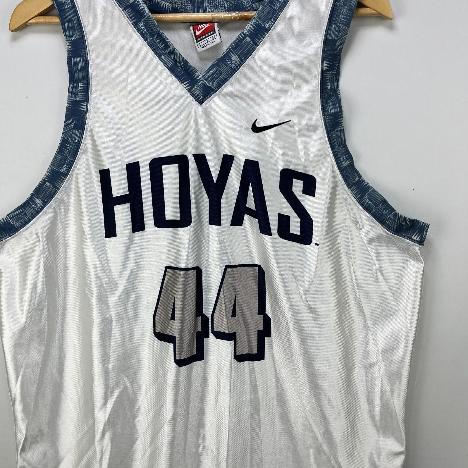 Nike Vintage 90s Nike Georgetown Hoyas Basketball Jersey XL #44 Size ONE SIZE - 2 Thumbnail