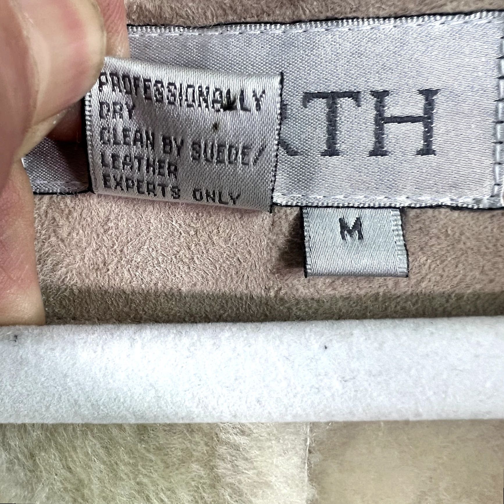 Vintage VINTAGE Worth Women’s Shearling Trench Coat Leather Size M Brown Fall Winter Classic Size M / US 6-8 / IT 42-44 - 7 Thumbnail