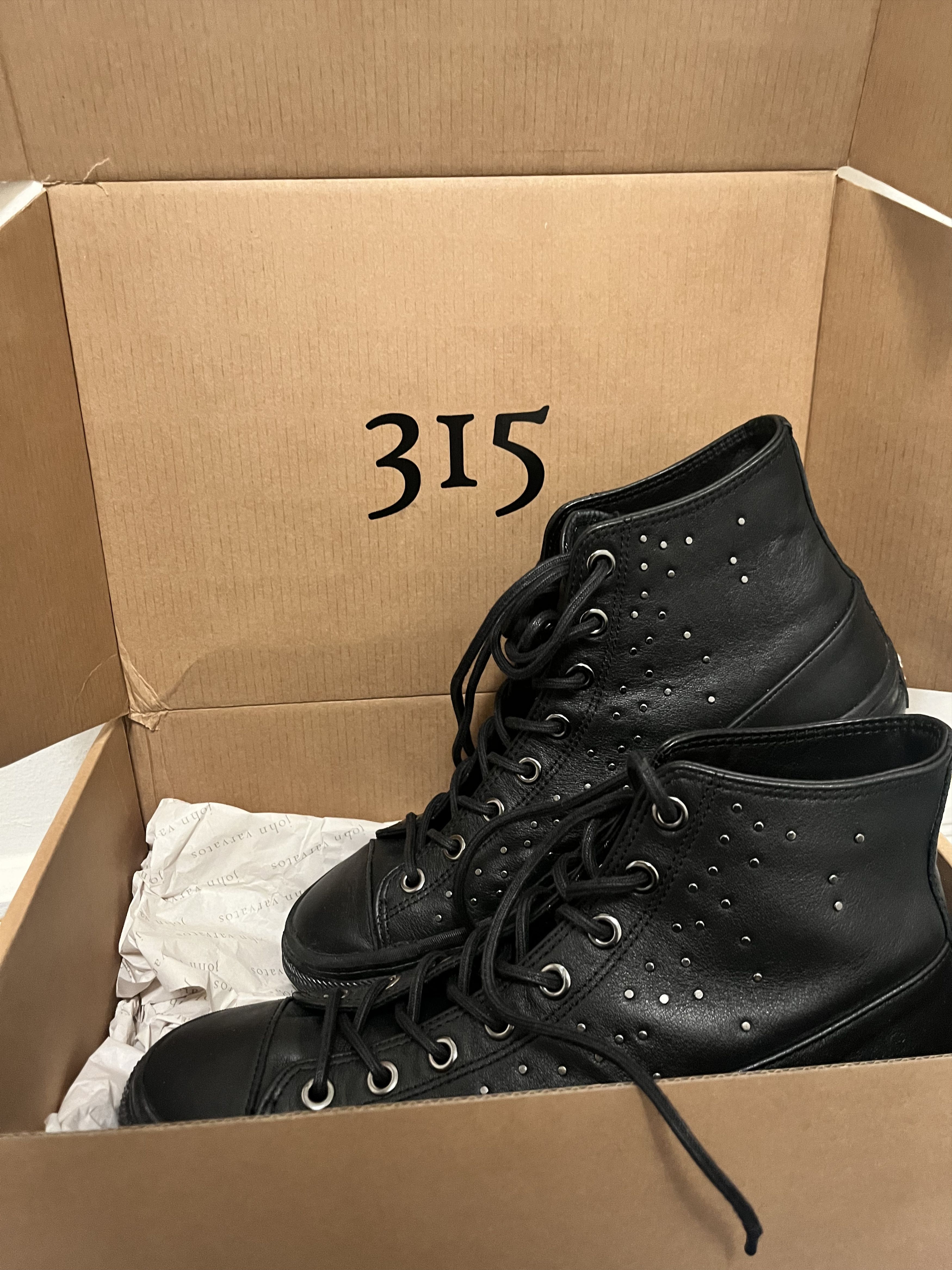 John Varvatos 315 Vulc Studded - John Varvatos Size US 8.5 / EU 41-42 - 1 Thumbnail