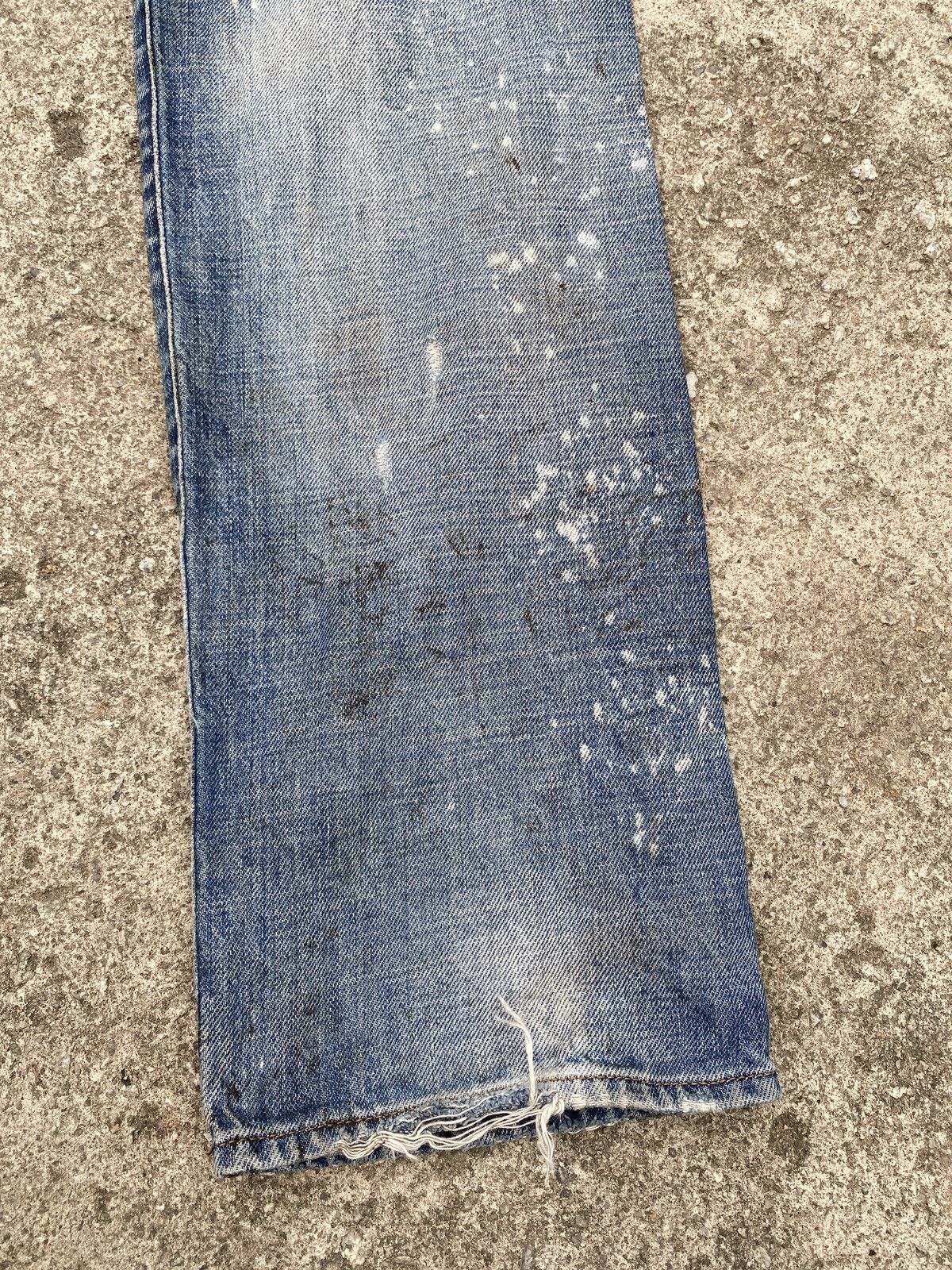 Energie Energie Italy Green Selvedge Distressed Denim Size US 32 / EU 48 - 12 Thumbnail