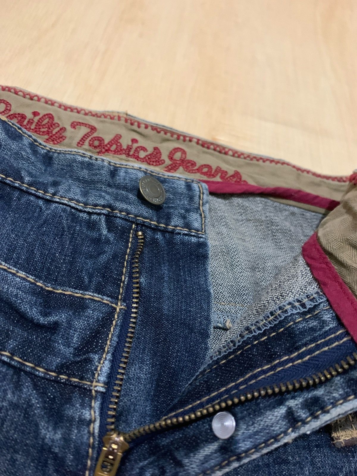 20471120 × If Six Was Nine × Japanese Brand Vintage Double Waist Ifsixwasnine Jeans Punk style Size US 30 / EU 46 - 7 Thumbnail