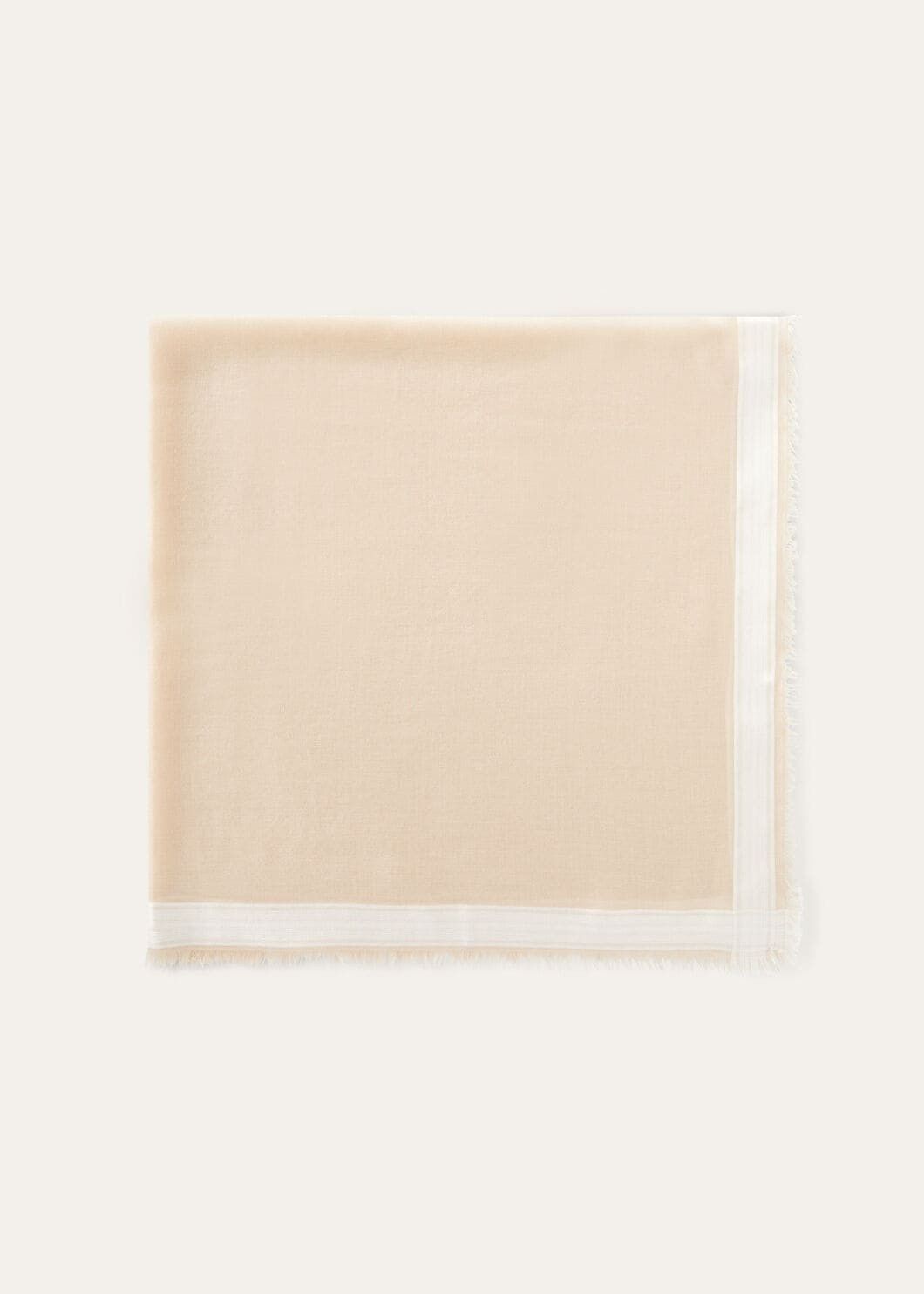 Loro Piana o1w1db10725 FAO5473 Size: OS / Stole in Beige Size ONE SIZE - 1 Thumbnail