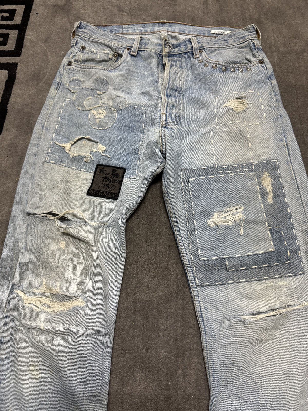 Levi's Made & Crafted Vintage Levis 501 x Disney Death Valley Jeans Size US 32 / EU 48 - 2 Thumbnail
