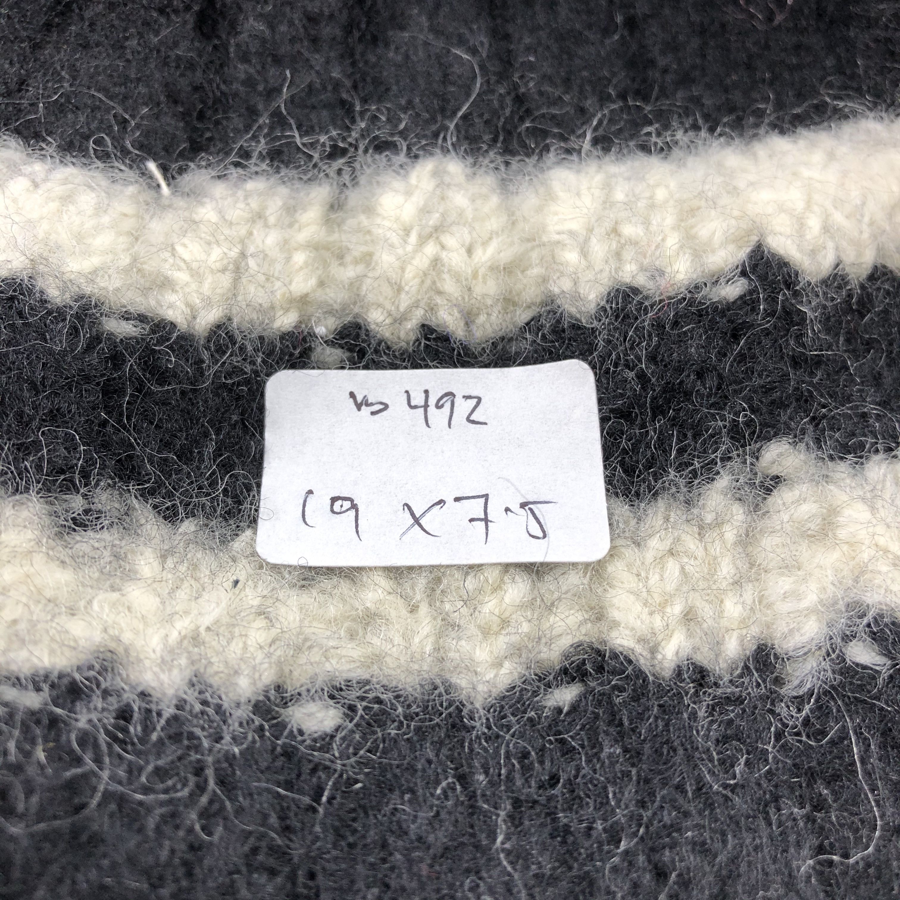 Vintage Unknown Striped Wool Beanie Snowcap Snow Hat B492 Size ONE SIZE - 5 Thumbnail