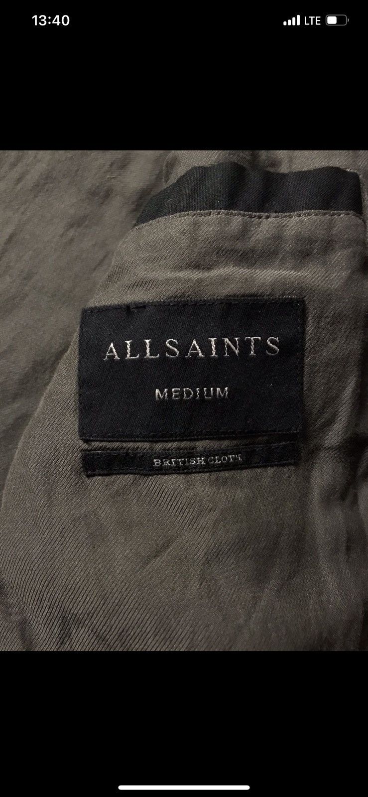 Allsaints Allsaints Hamilton Bomber Jacket MJ021314 Size US M / EU 48-50 / 2 - 8 Thumbnail