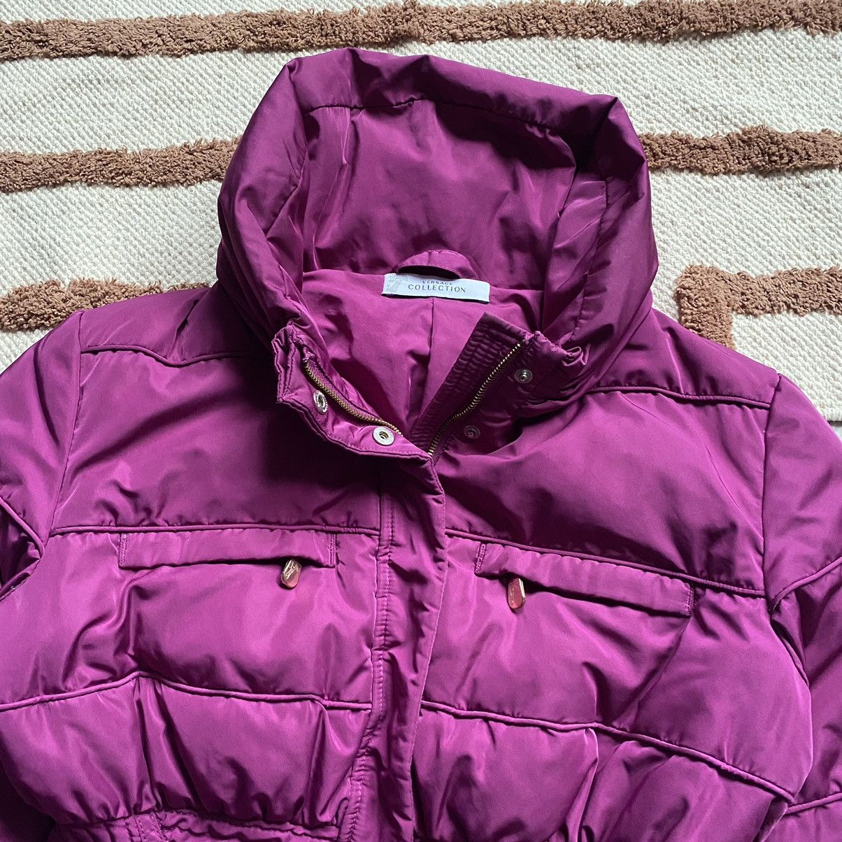 Versace VERSACE COLLECTION CORSET Y2K DOWN JACKET Size S / US 4 / IT 40 - 6 Thumbnail
