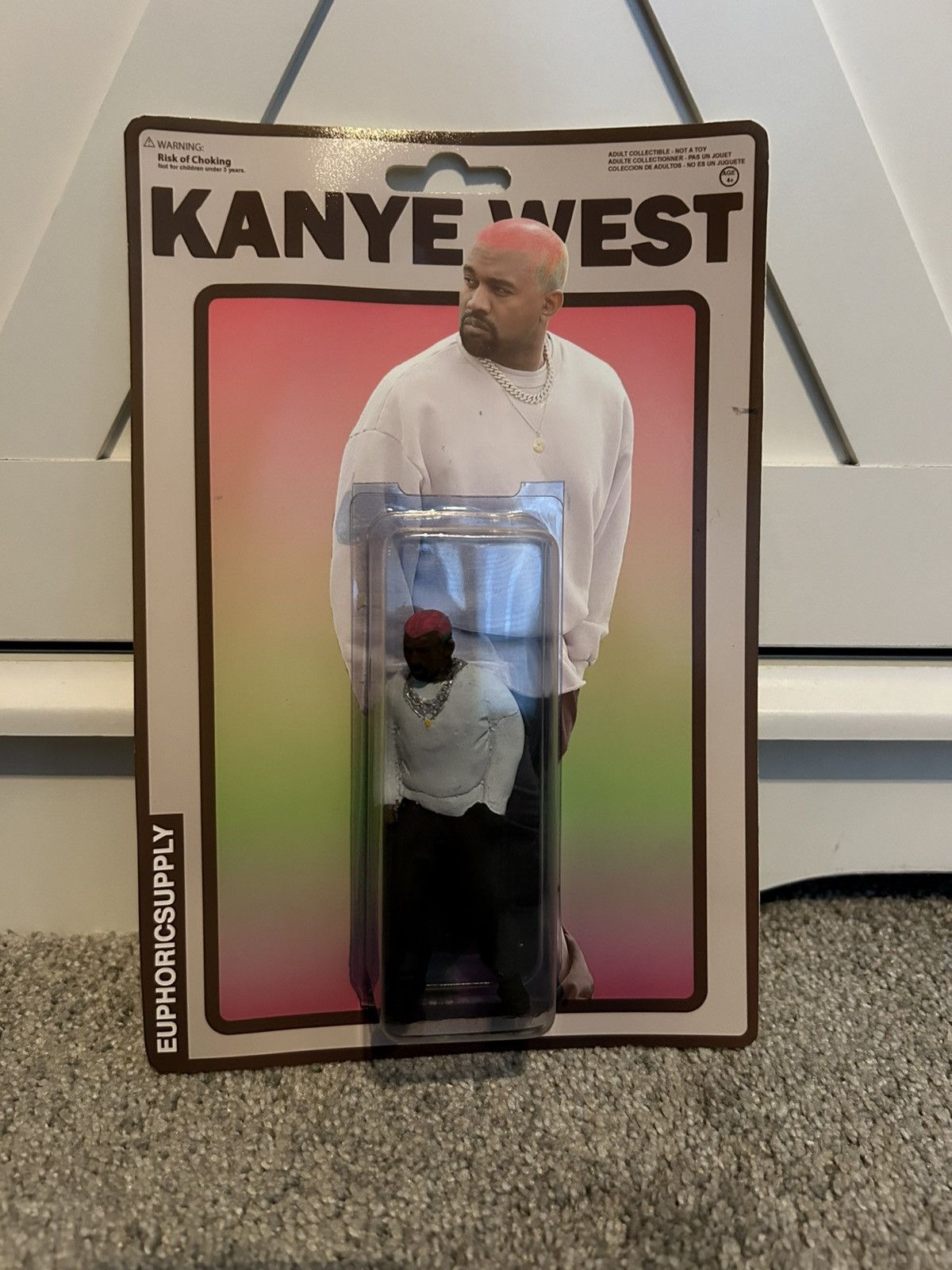 RARE Euphoric Supply Kanye West Action Figure Figurine