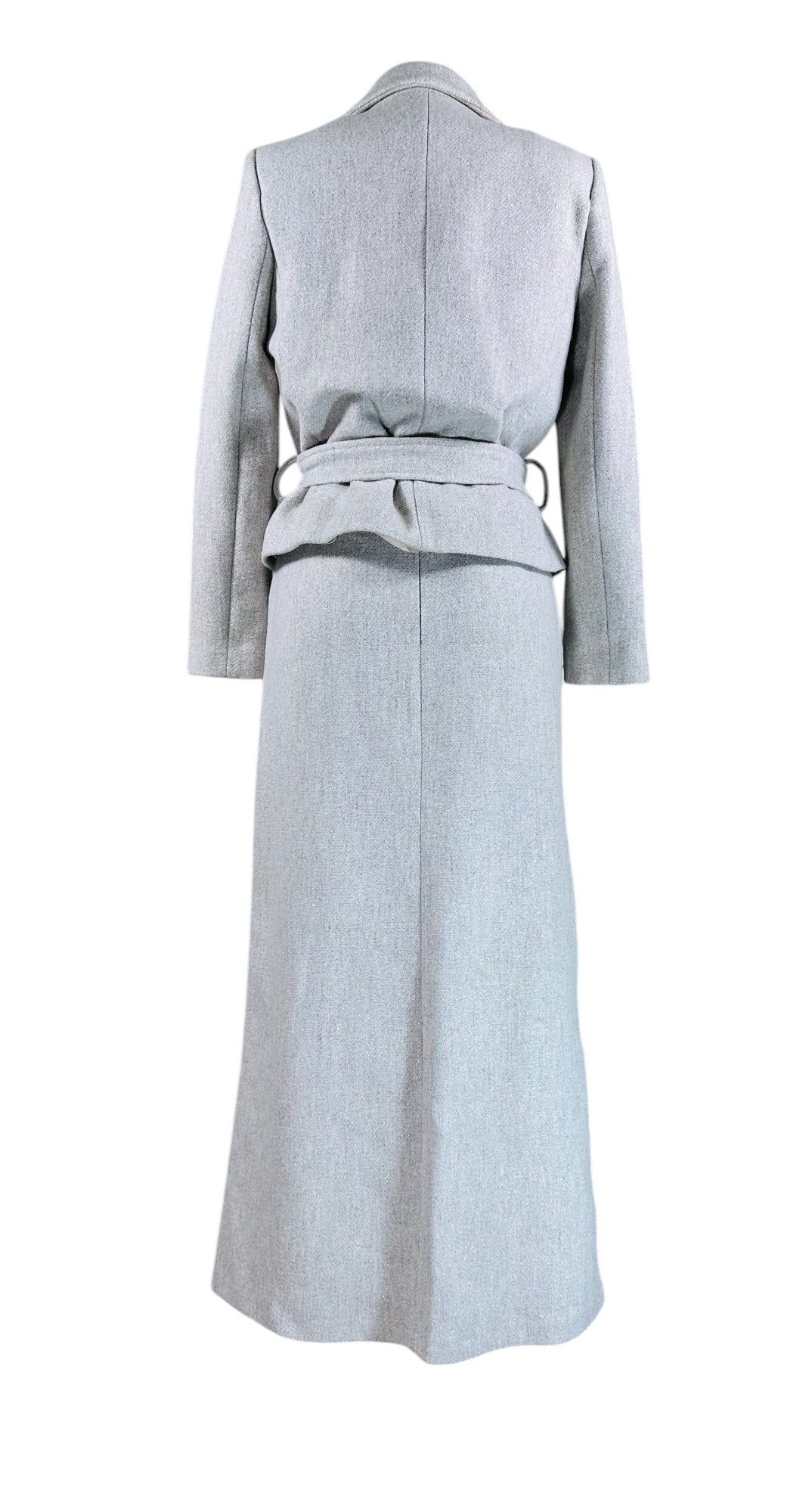ba&sh Suit Jacket and Skirt Grey Size S / US 4 / IT 40 - 4 Thumbnail