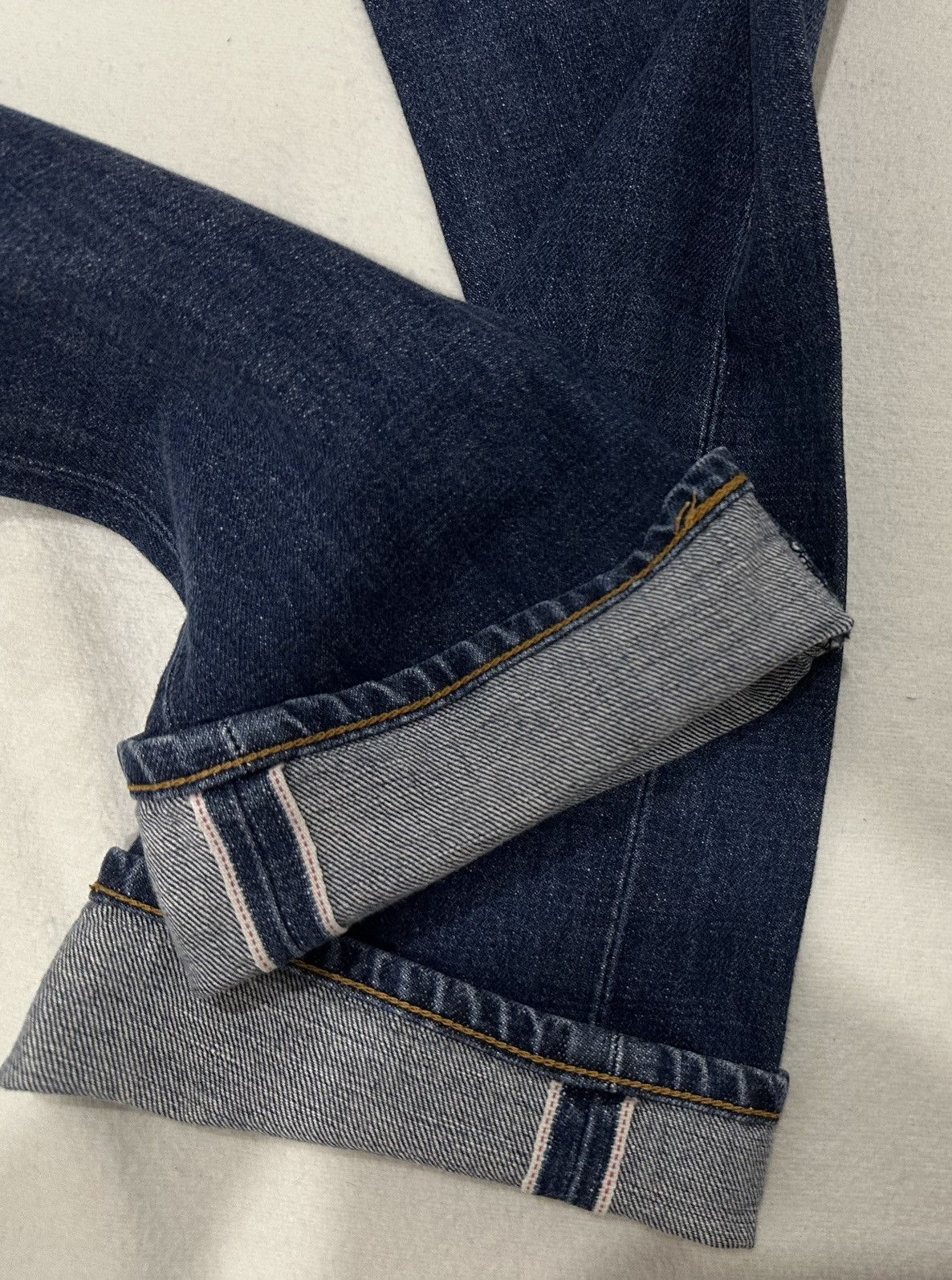 Edwin × Lee × Levi's Vintage Clothing LEVIS 502 BIG E SELVEDGE VINTAGE 1995 Size US 28 / EU 44 - 8 Thumbnail