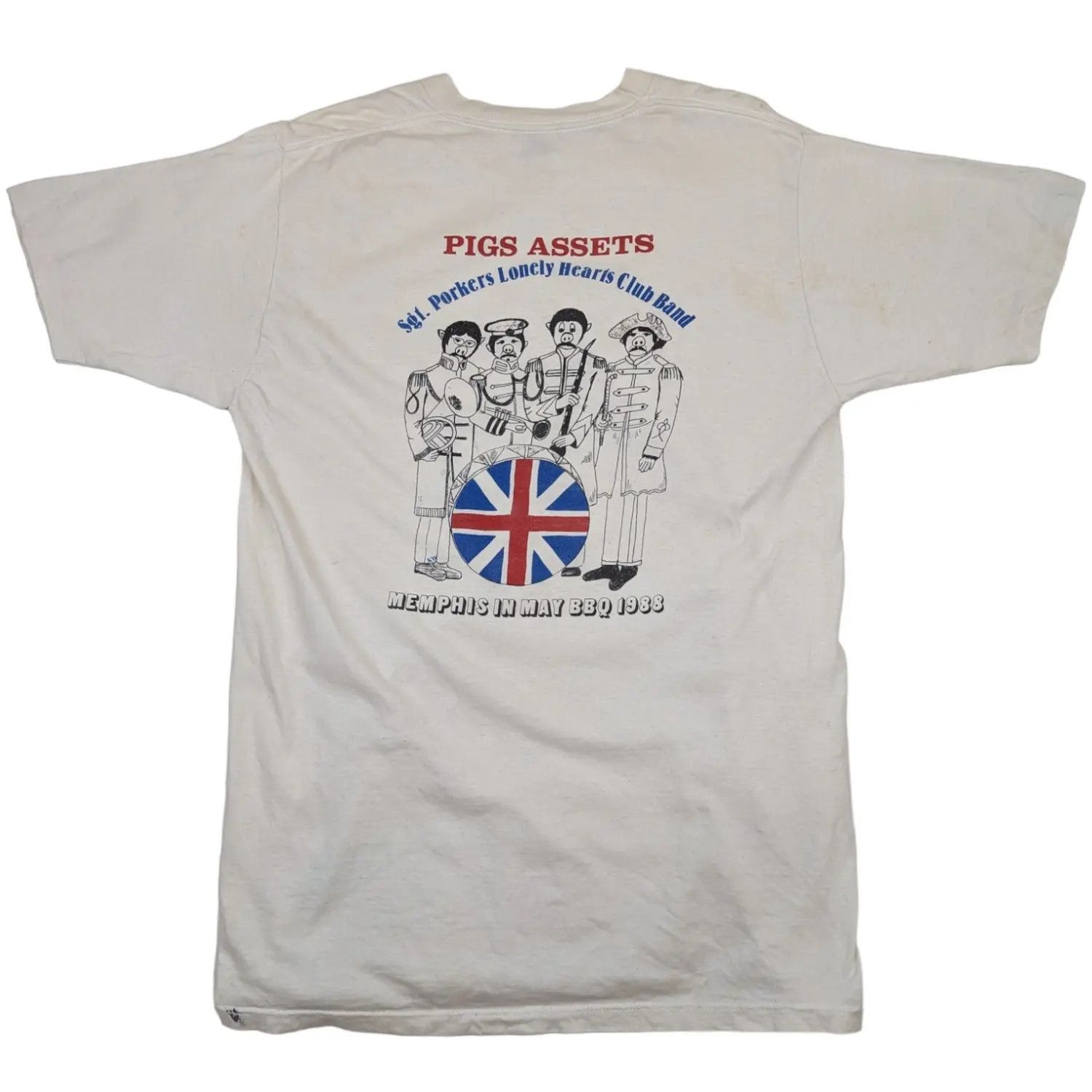 Band Tees Vintage ERNST & WHINNEY The Beatles Sgt Pepper's Parody Teee Size US L / EU 52-54 / 3 - 4 Thumbnail