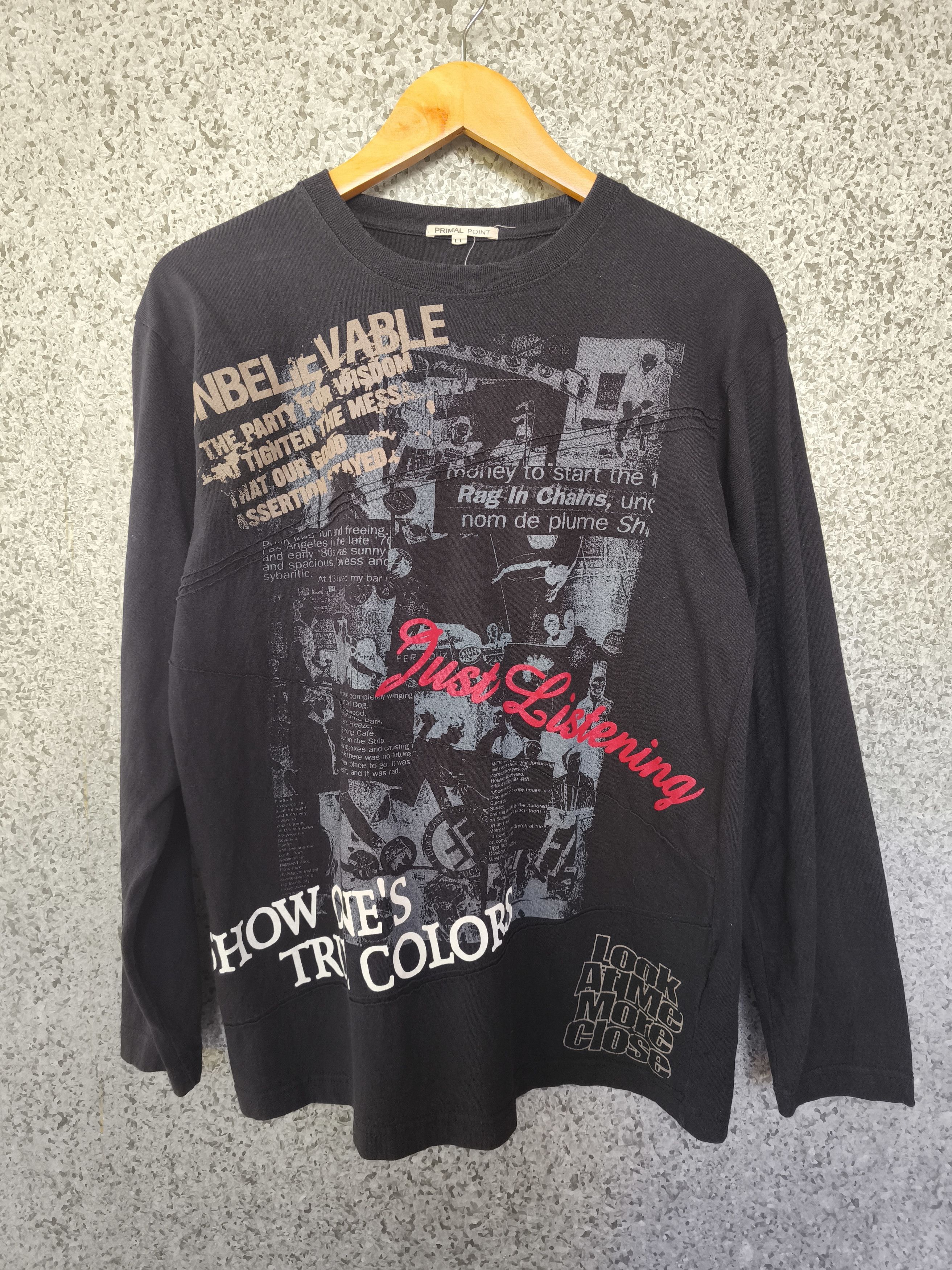 Le Grande Bleu (L.G.B.) Primal Point Poem Gothic shirt Size US L / EU 52-54 / 3 - 1 Thumbnail